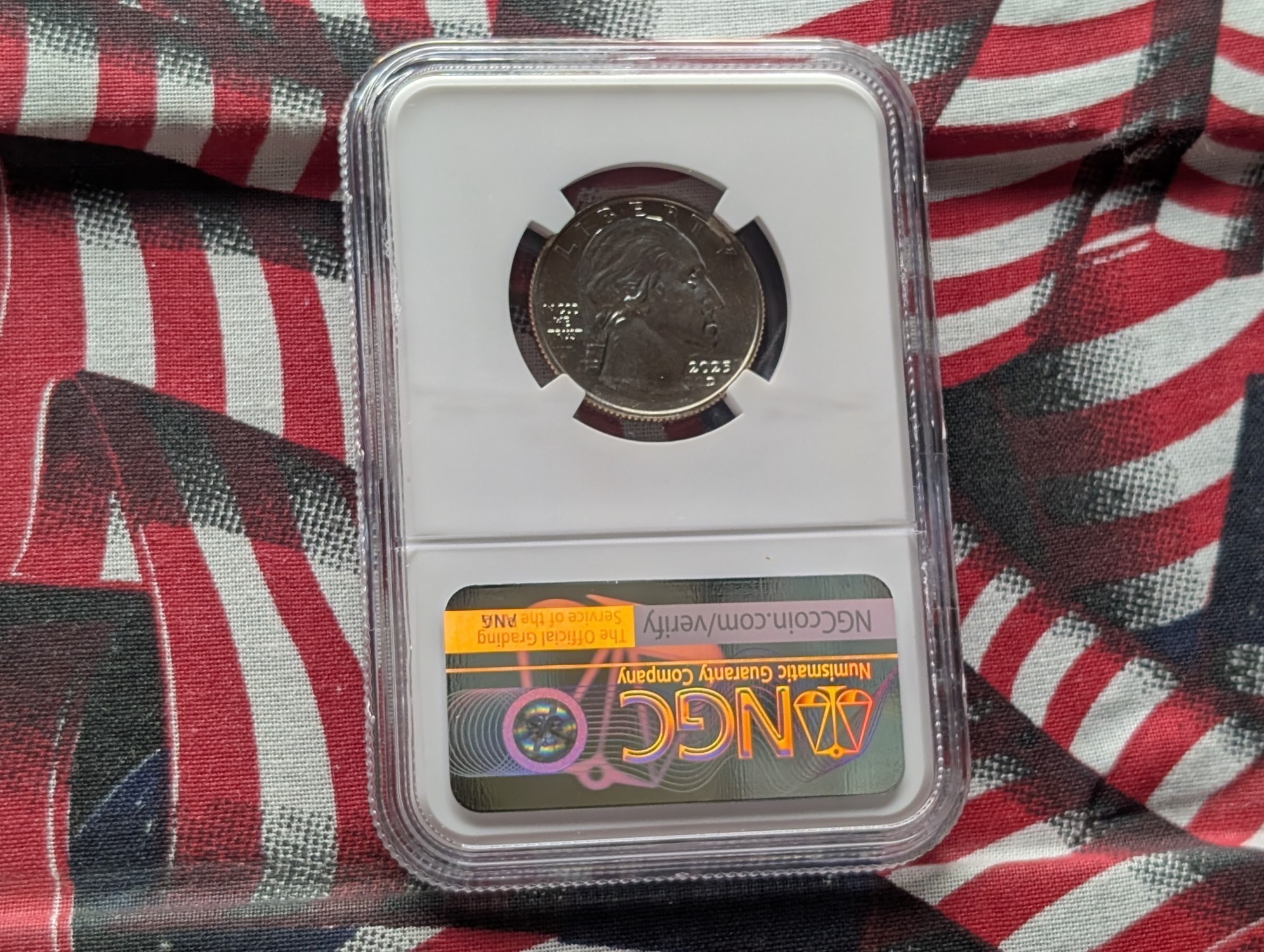 2025-D Althea Gibson Quarter - NGC MS68