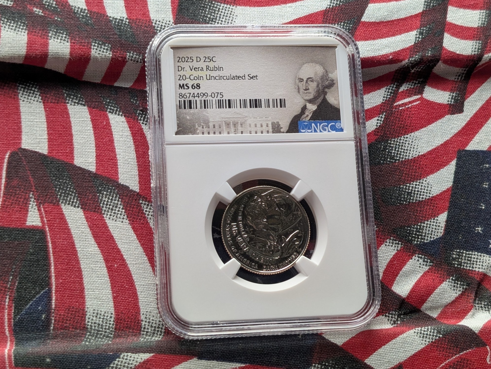 2025-D Dr. Vera Rubin Quarter - NGC MS68