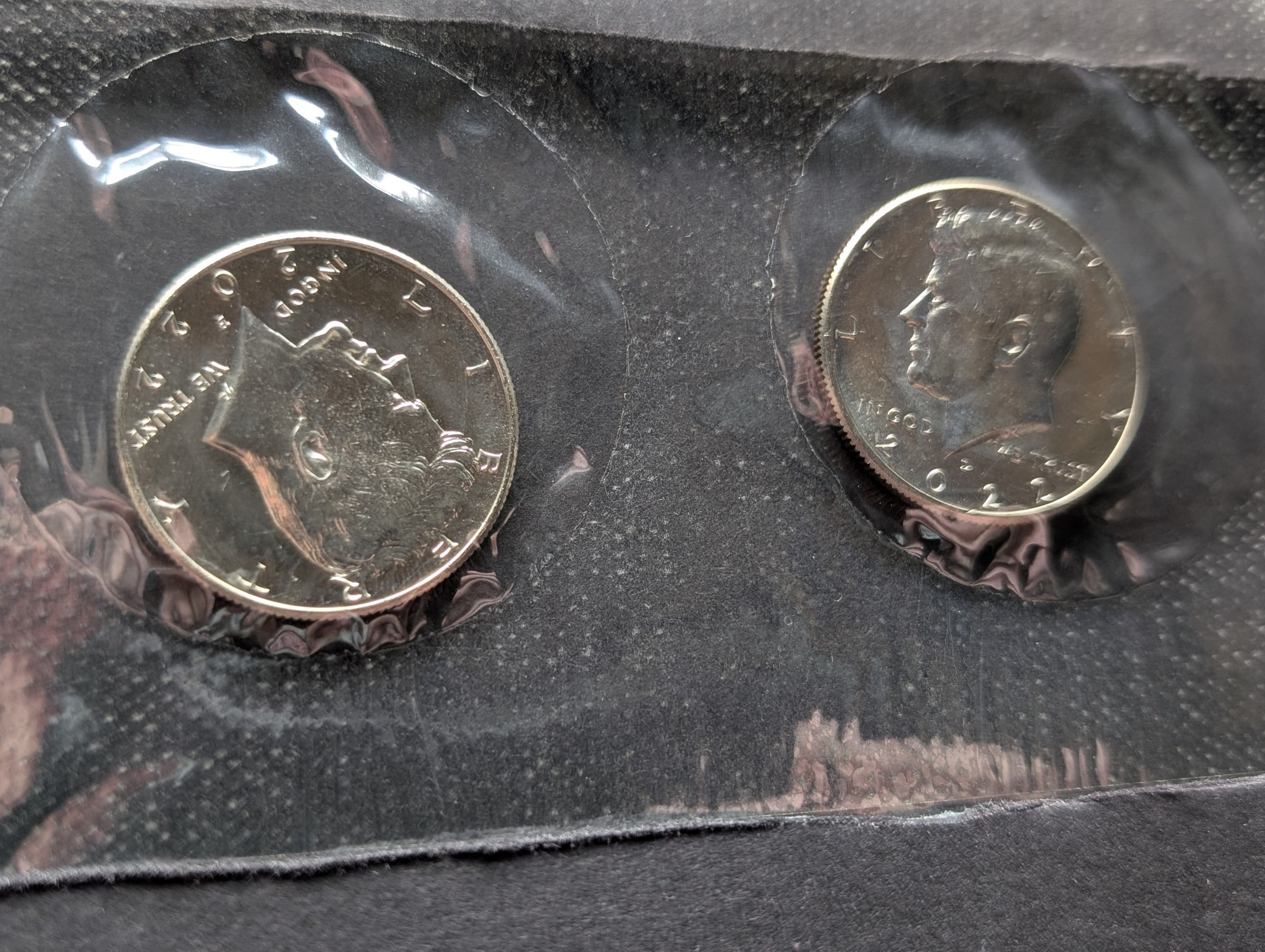 2022-P and 2022-D John F. Kennedy Half Dollar Collection
