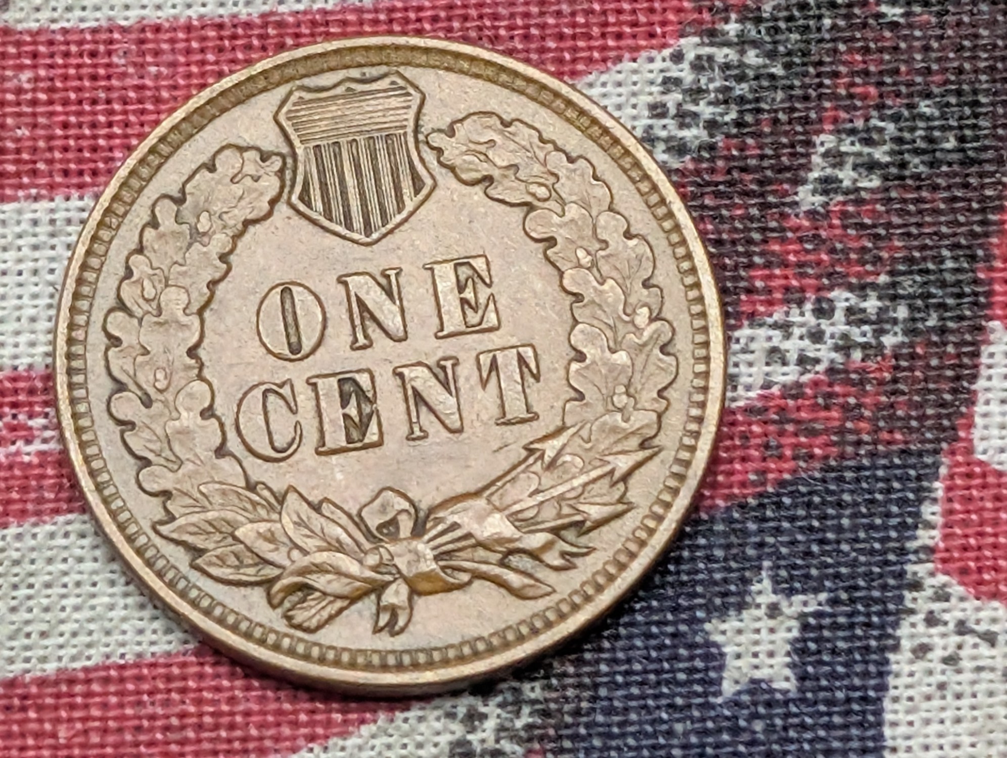 AU+ - 1907 Indian Head Cent
