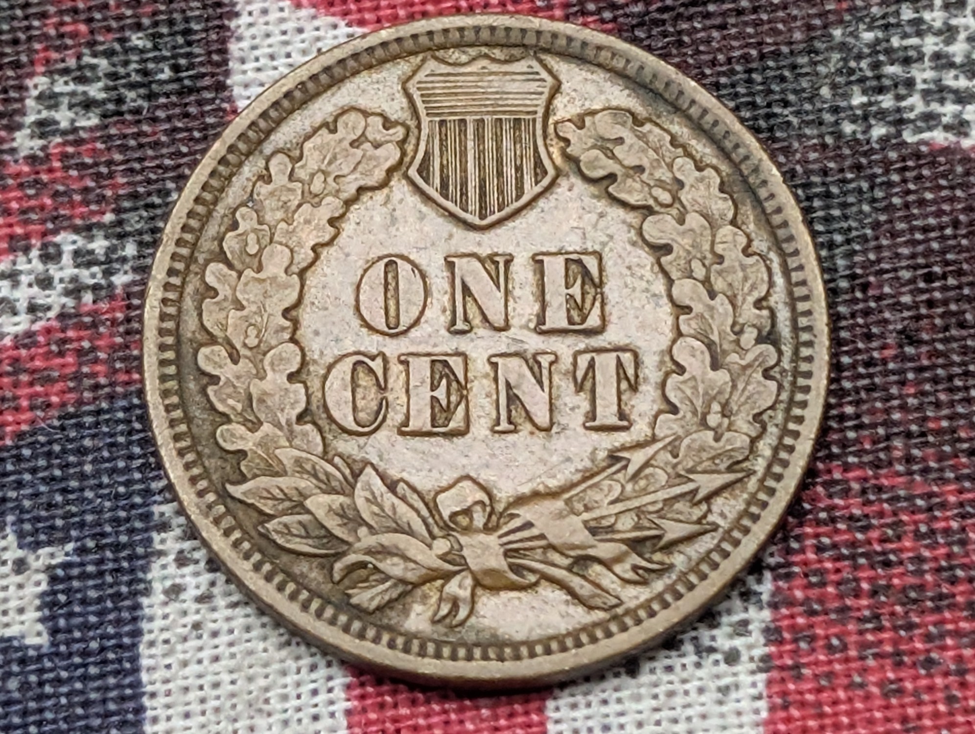XF/AU - 1902 Indian Head Cent