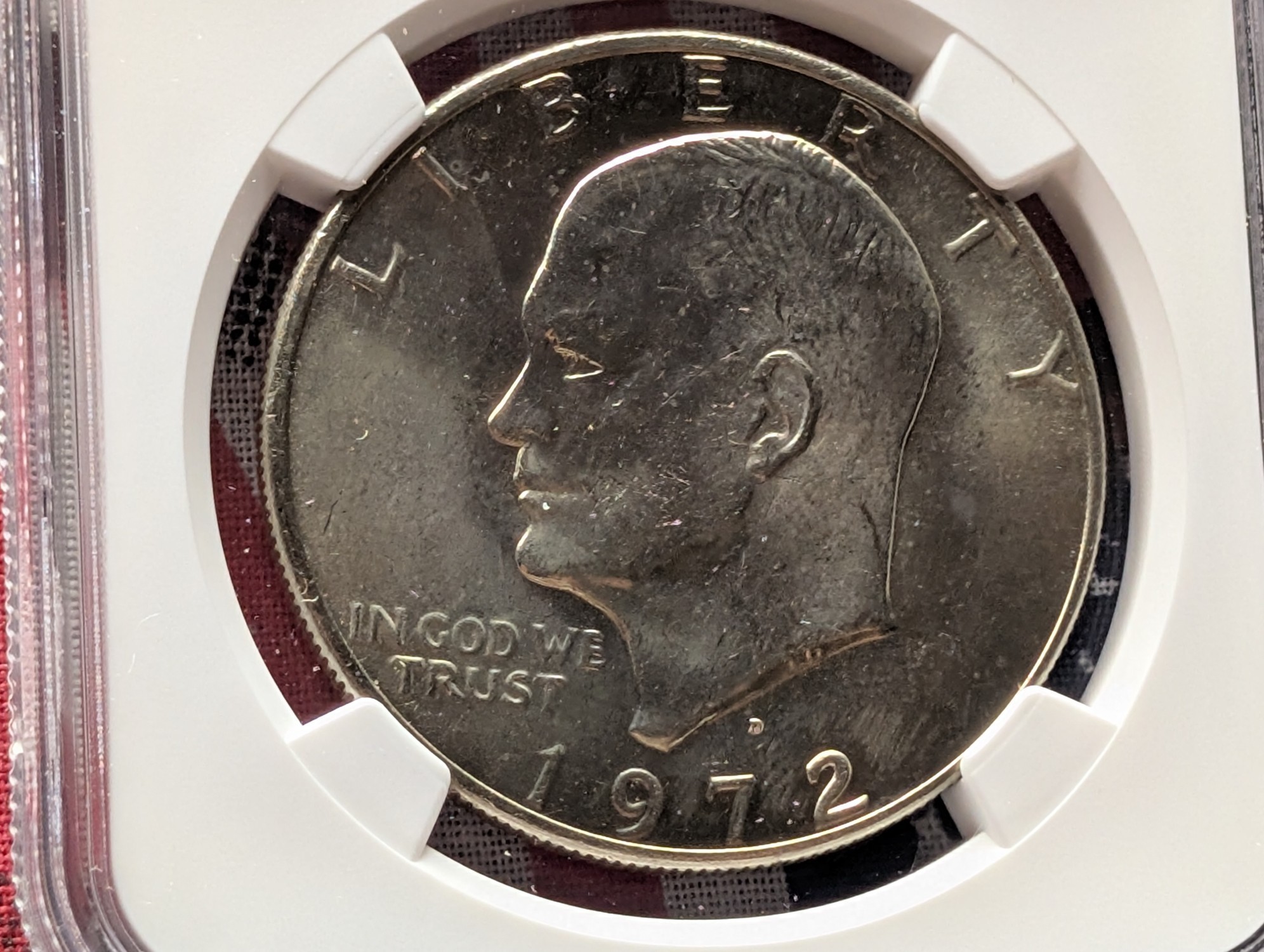 1972-D Eisenhower Dollar - NGC MS65