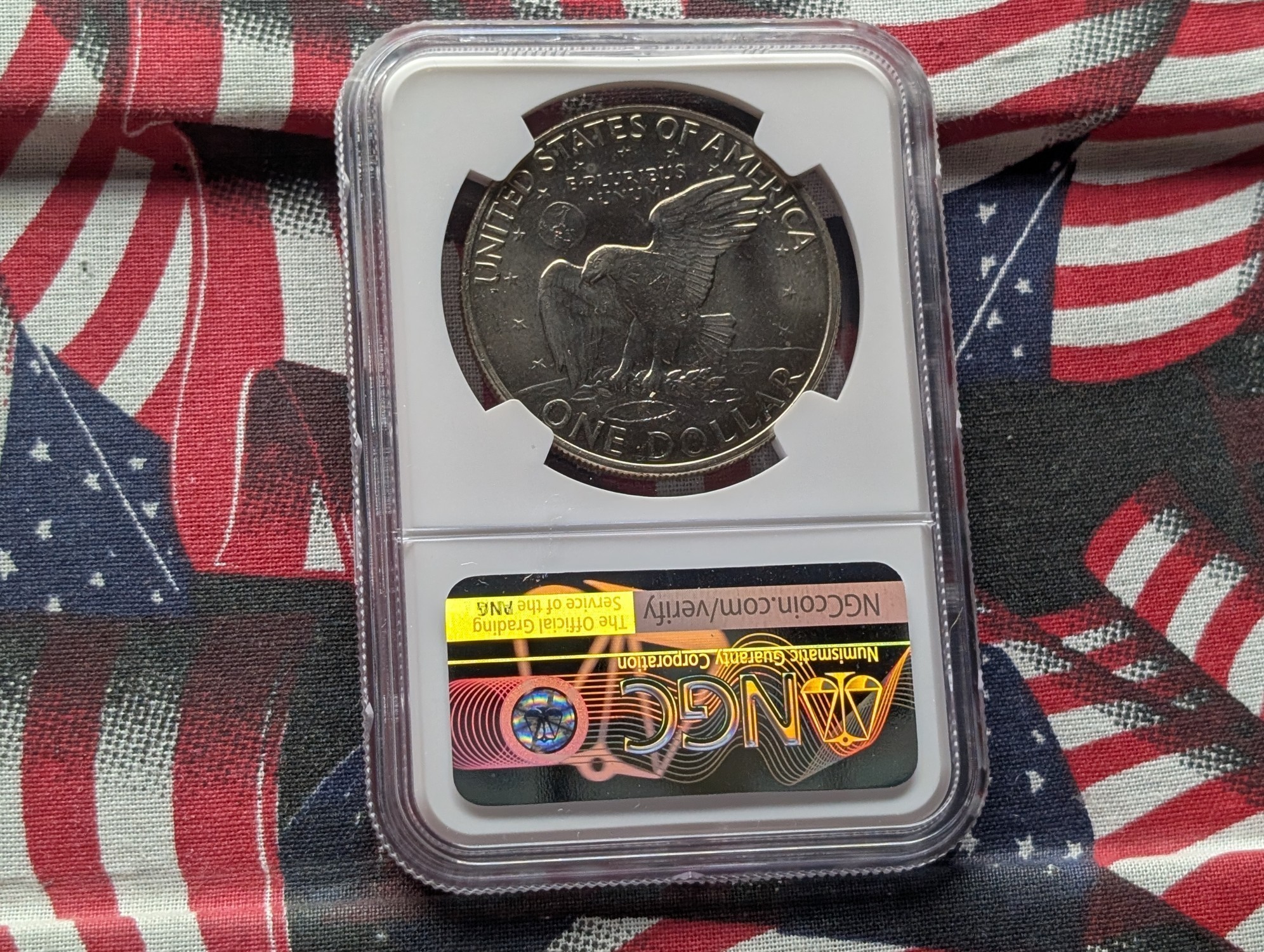 1972-D Eisenhower Dollar - NGC MS65