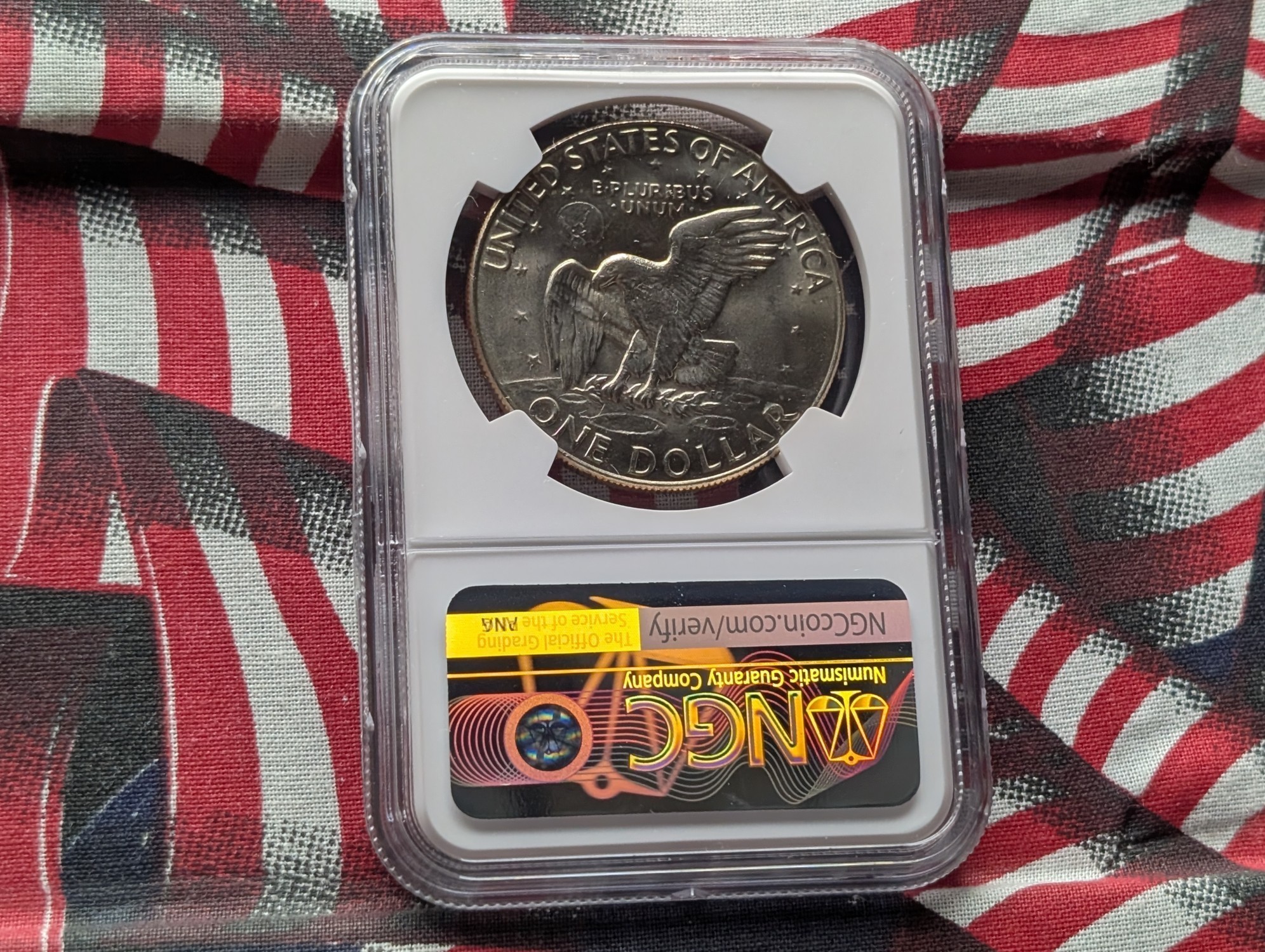 1978-D Eisenhower Dollar - NGC MS65