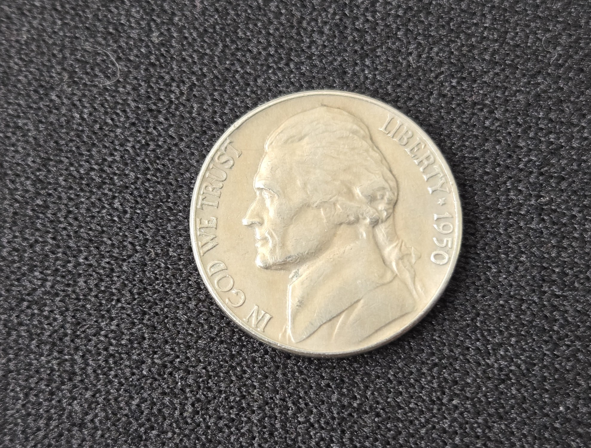 1950-D Jefferson Nickel