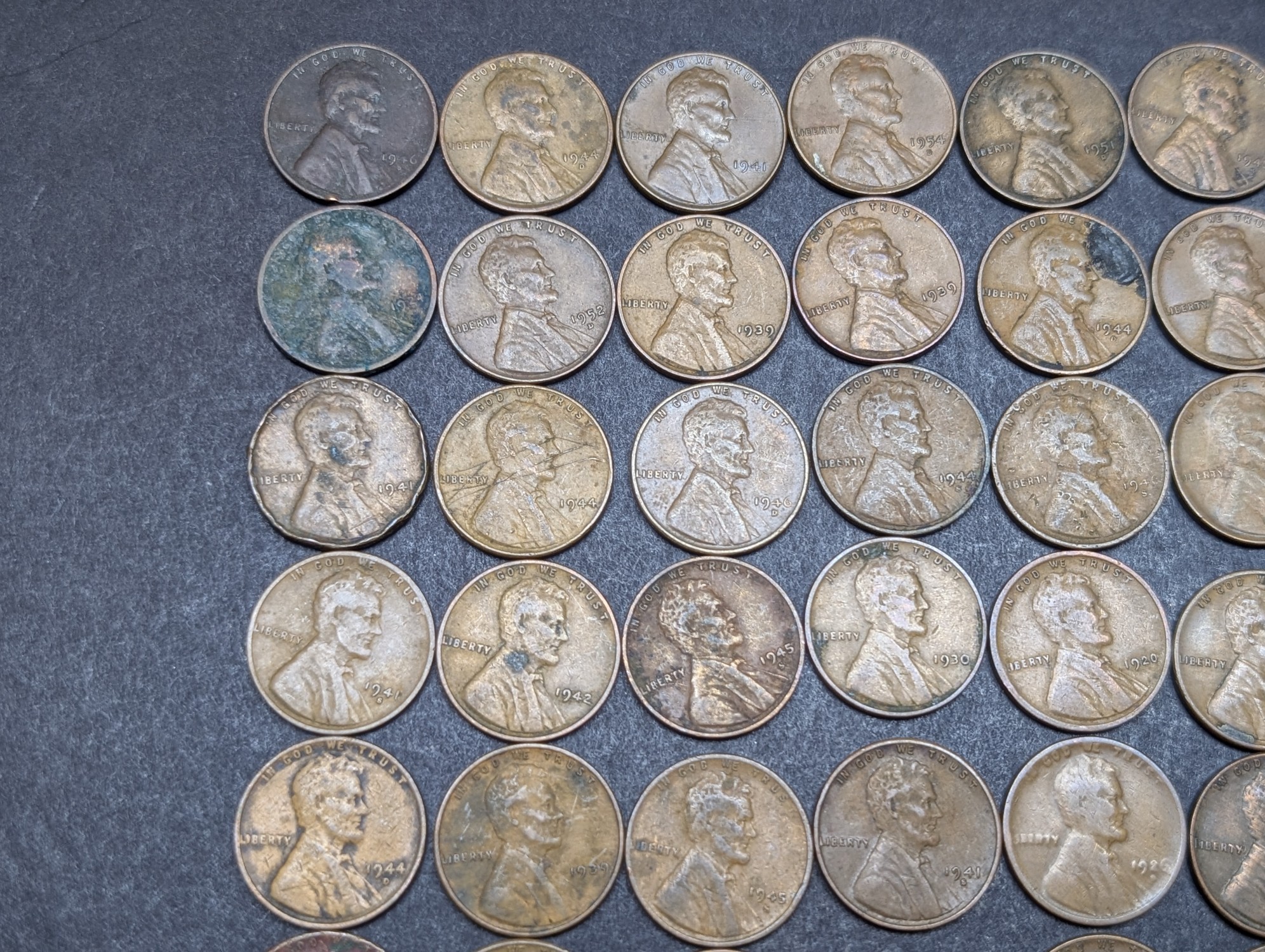 (100) Assorted Lincoln Wheat Cents