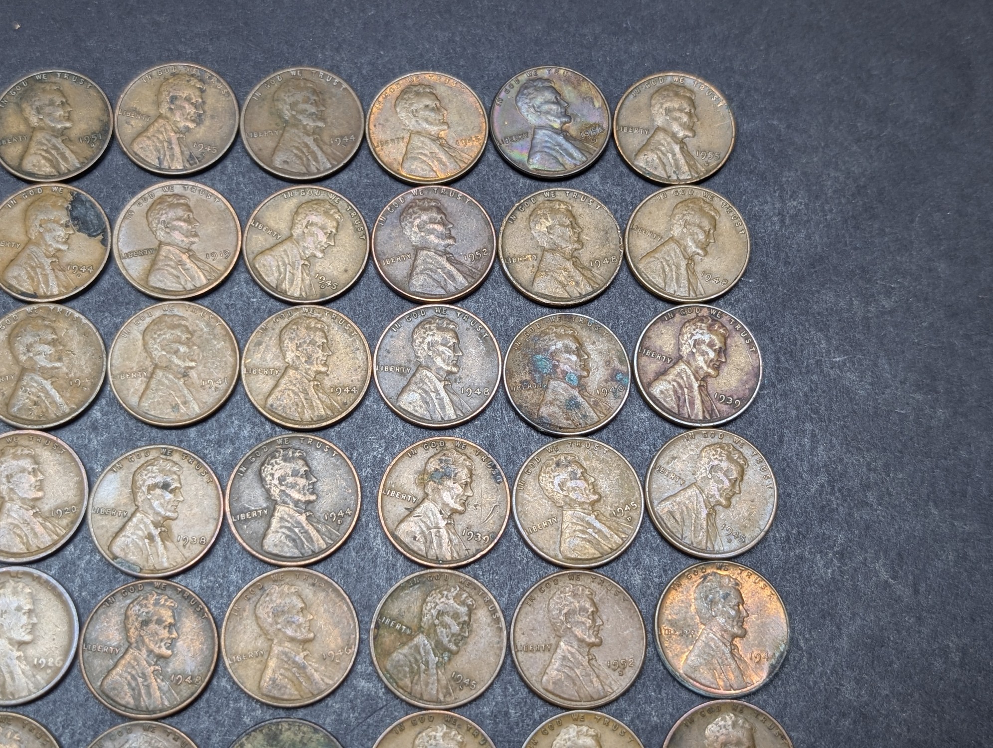 (100) Assorted Lincoln Wheat Cents