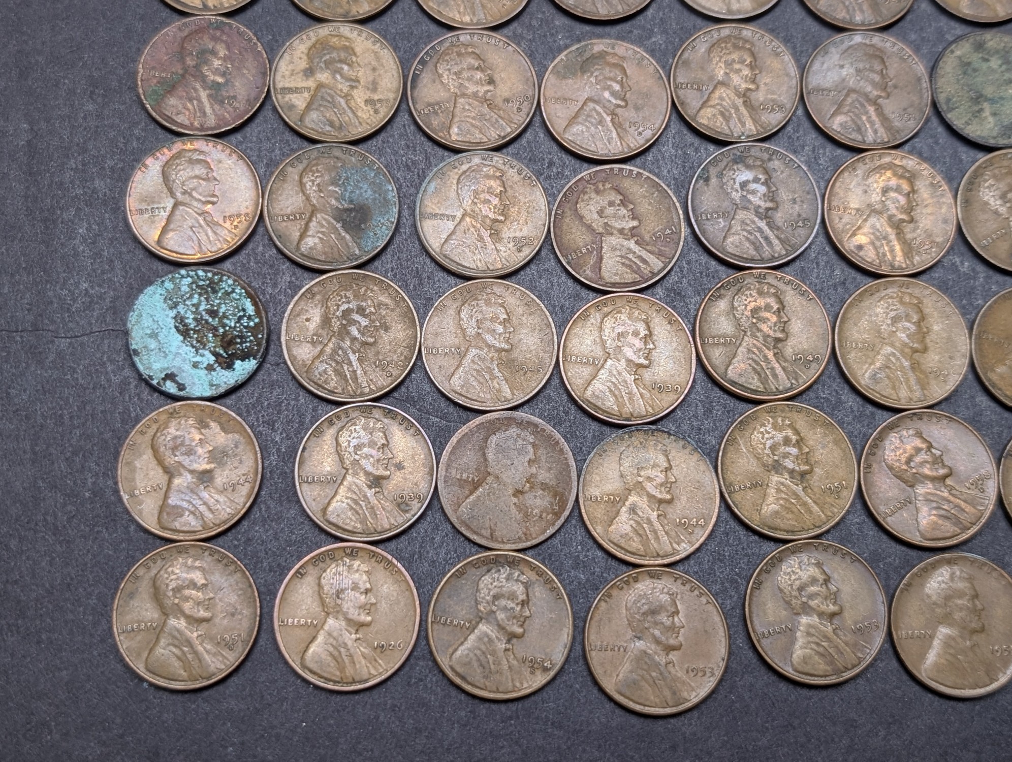(100) Assorted Lincoln Wheat Cents