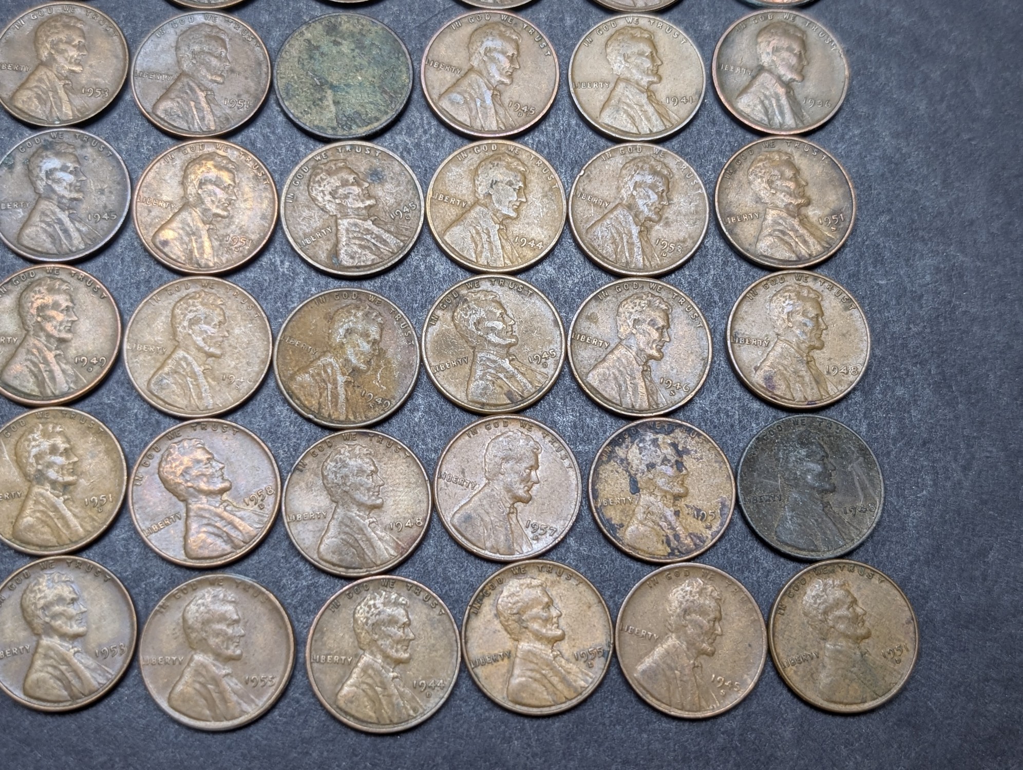 (100) Assorted Lincoln Wheat Cents