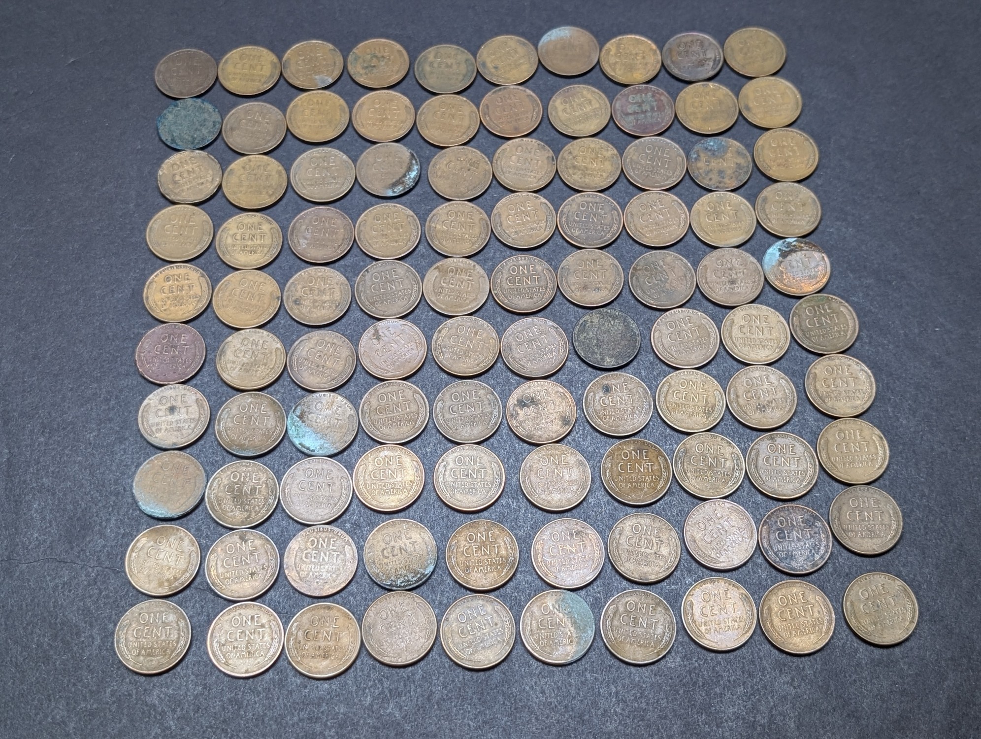(100) Assorted Lincoln Wheat Cents