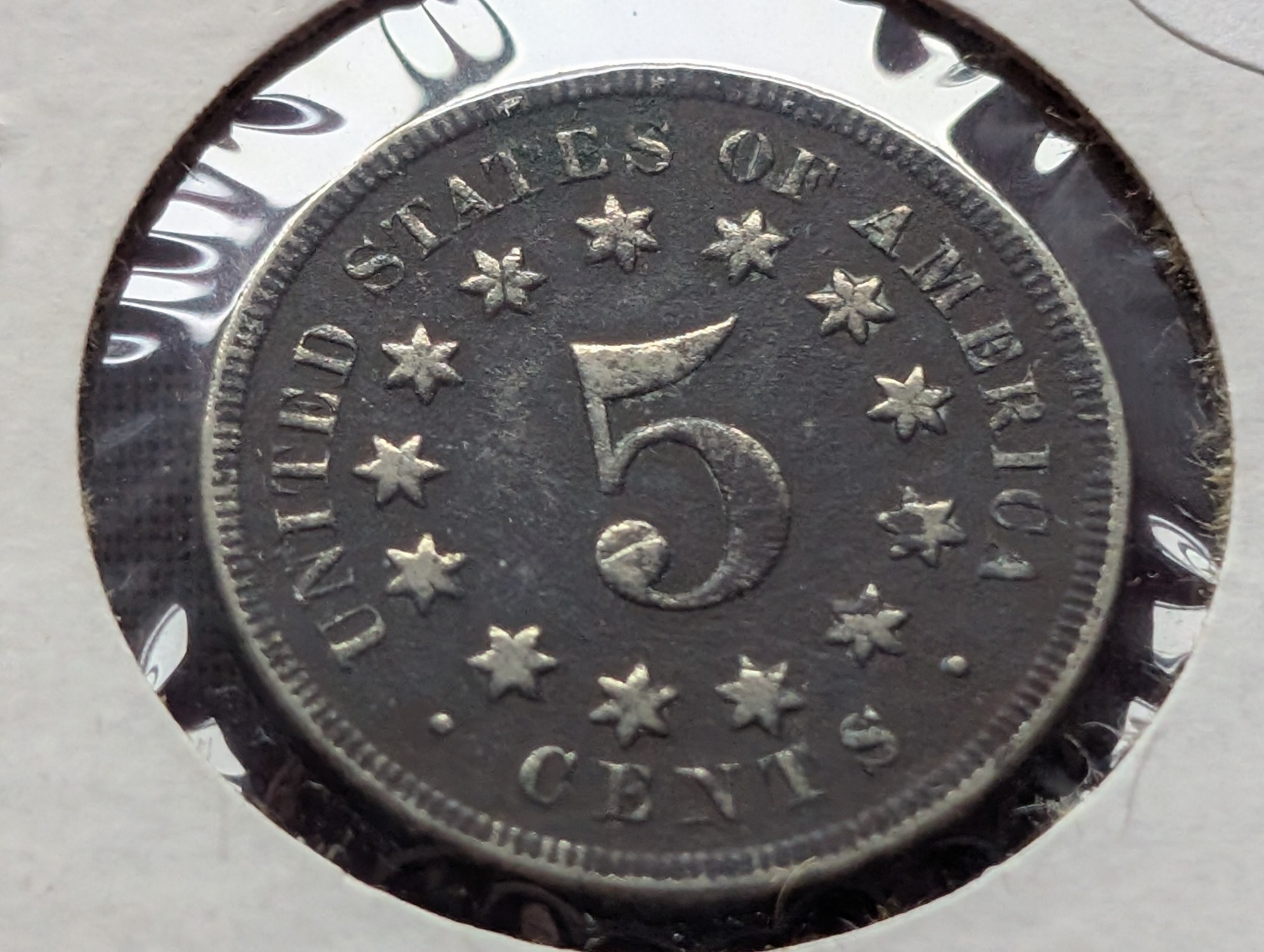 1868 Shield Nickel