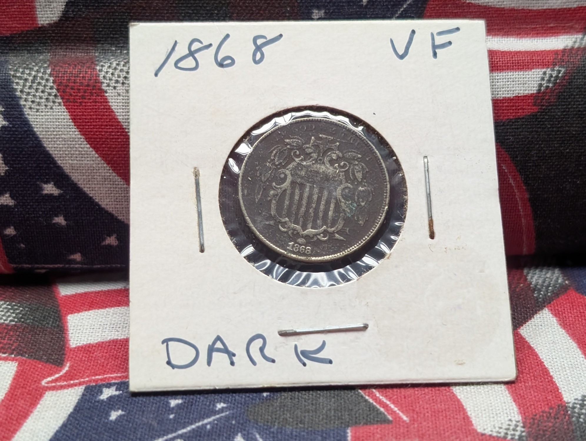 1868 Shield Nickel