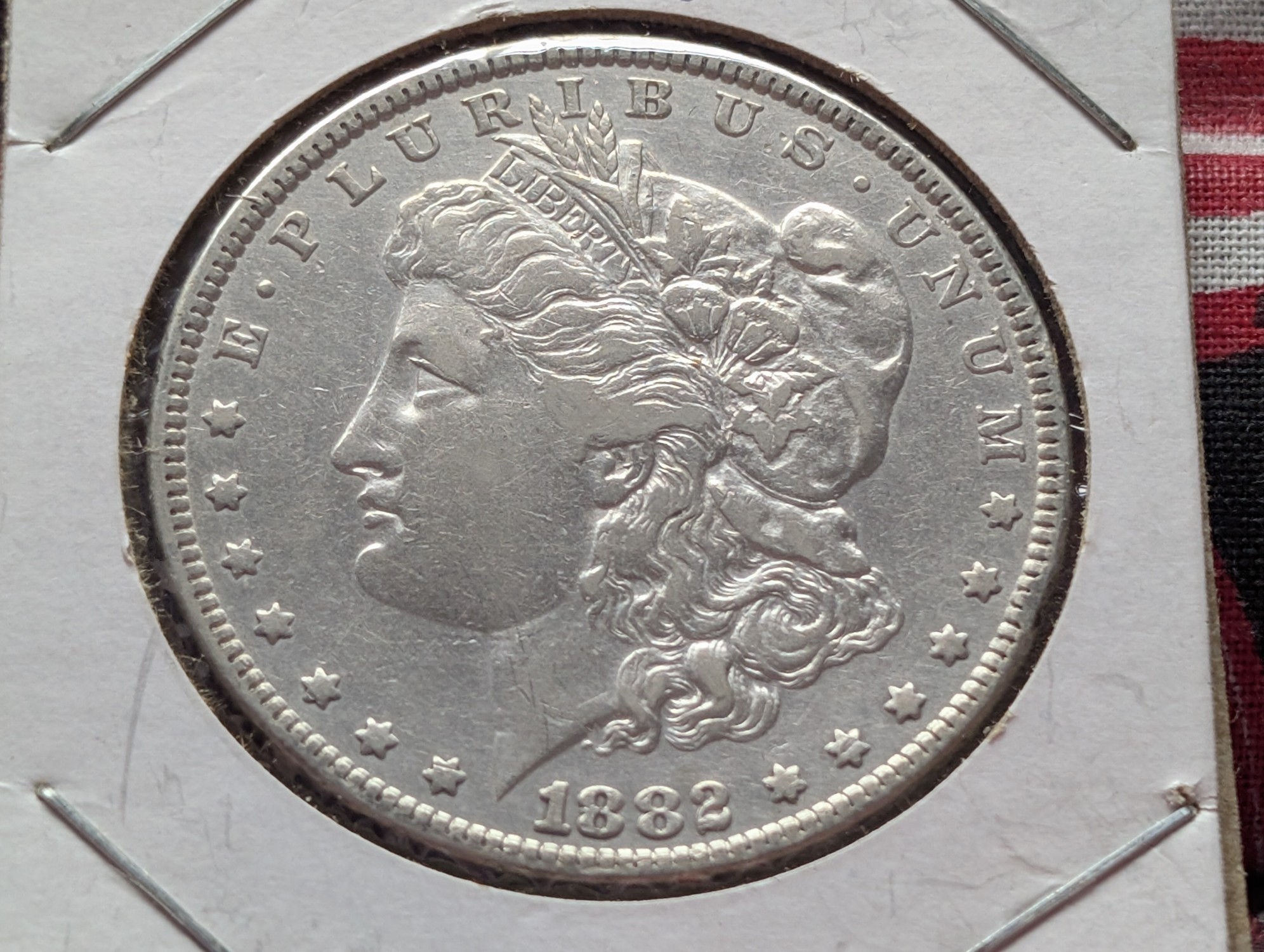 1882 Morgan 90% Silver Dollar
