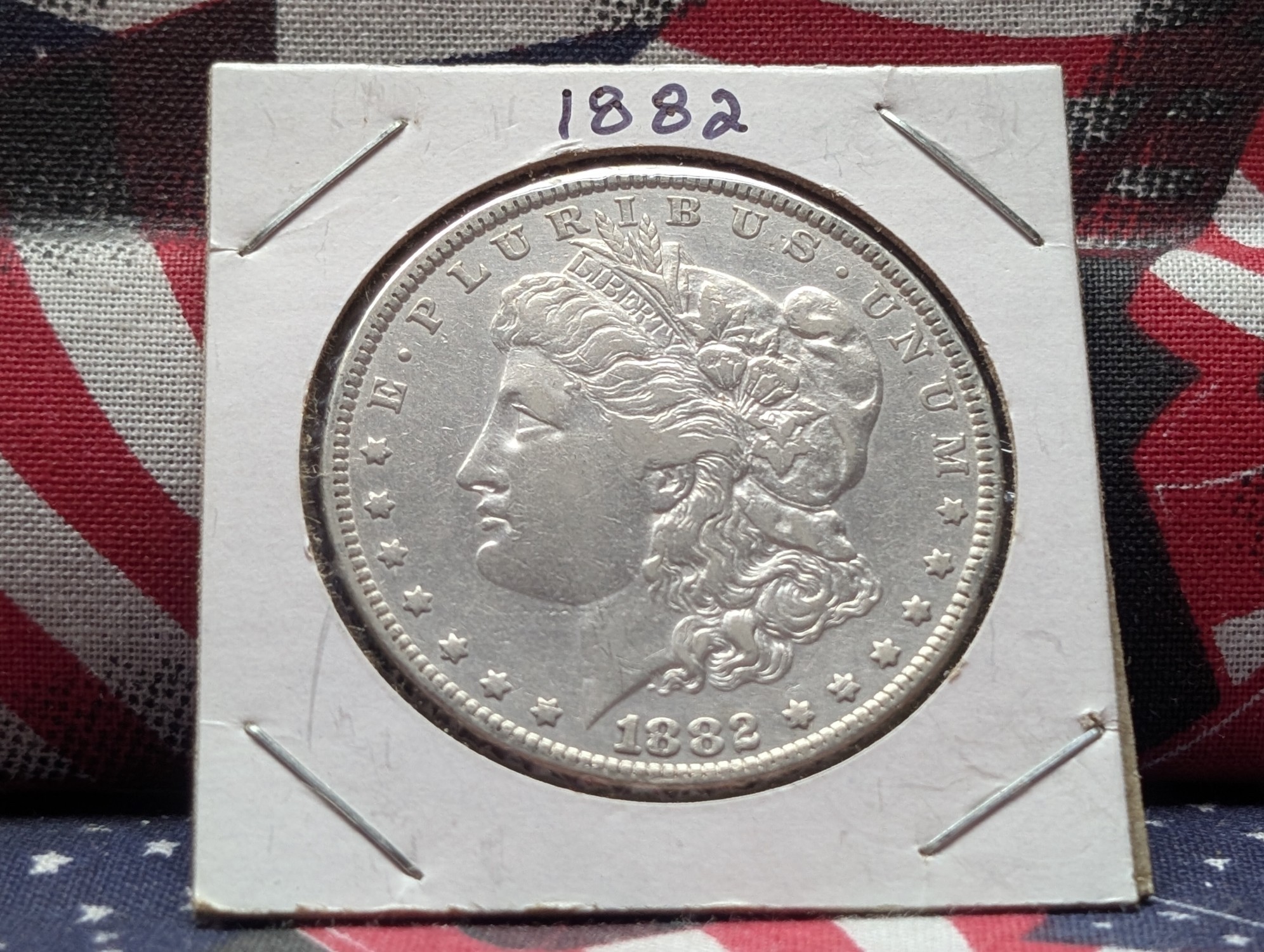1882 Morgan 90% Silver Dollar