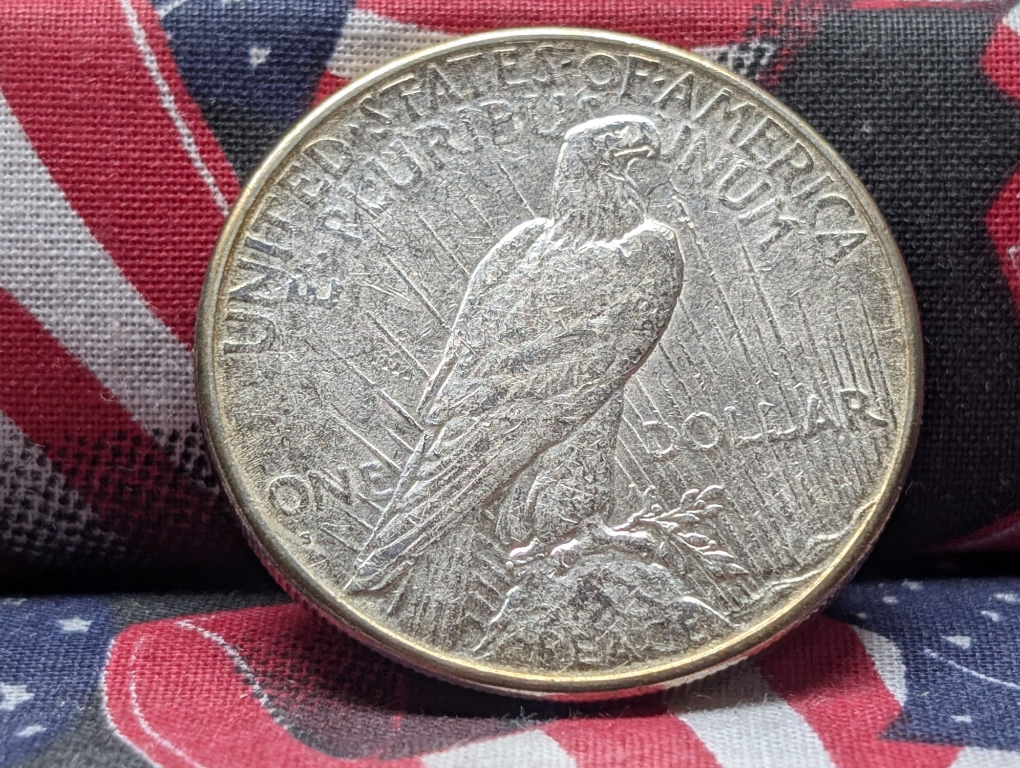 1926-S Peace 90% Silver Dollar