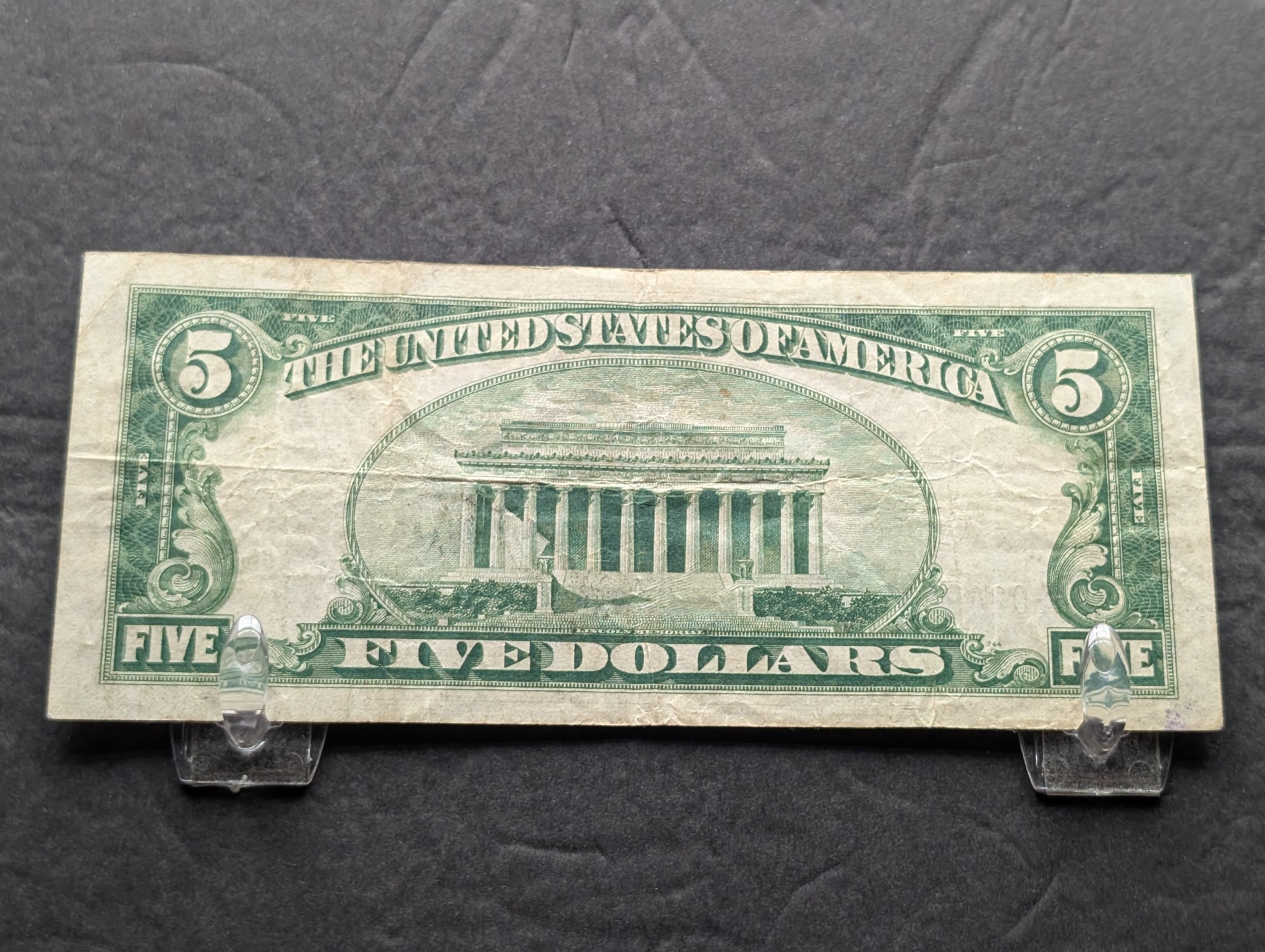1934 Series $5 Silver Certificate Star Note