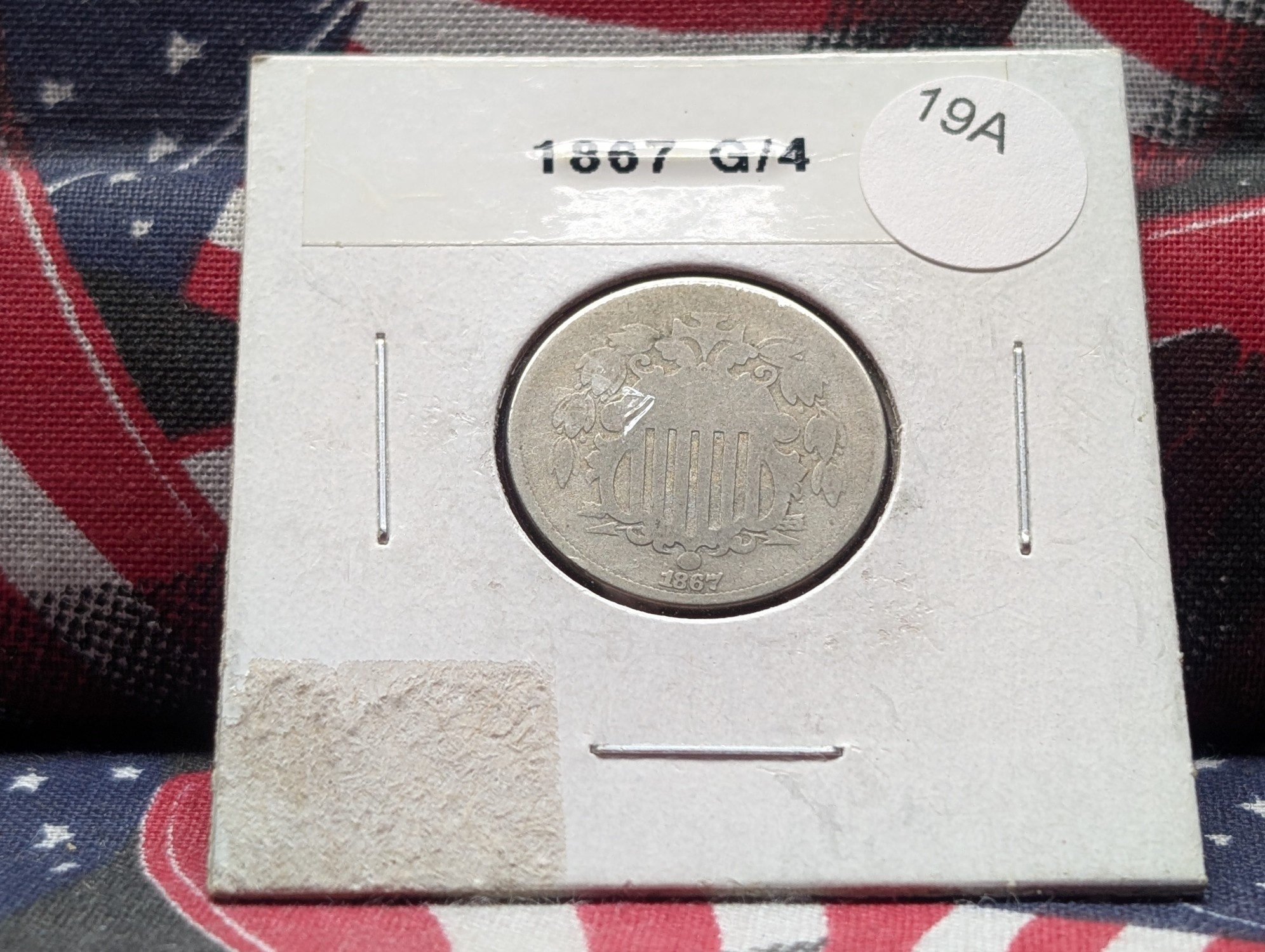 1867 Shield Nickel