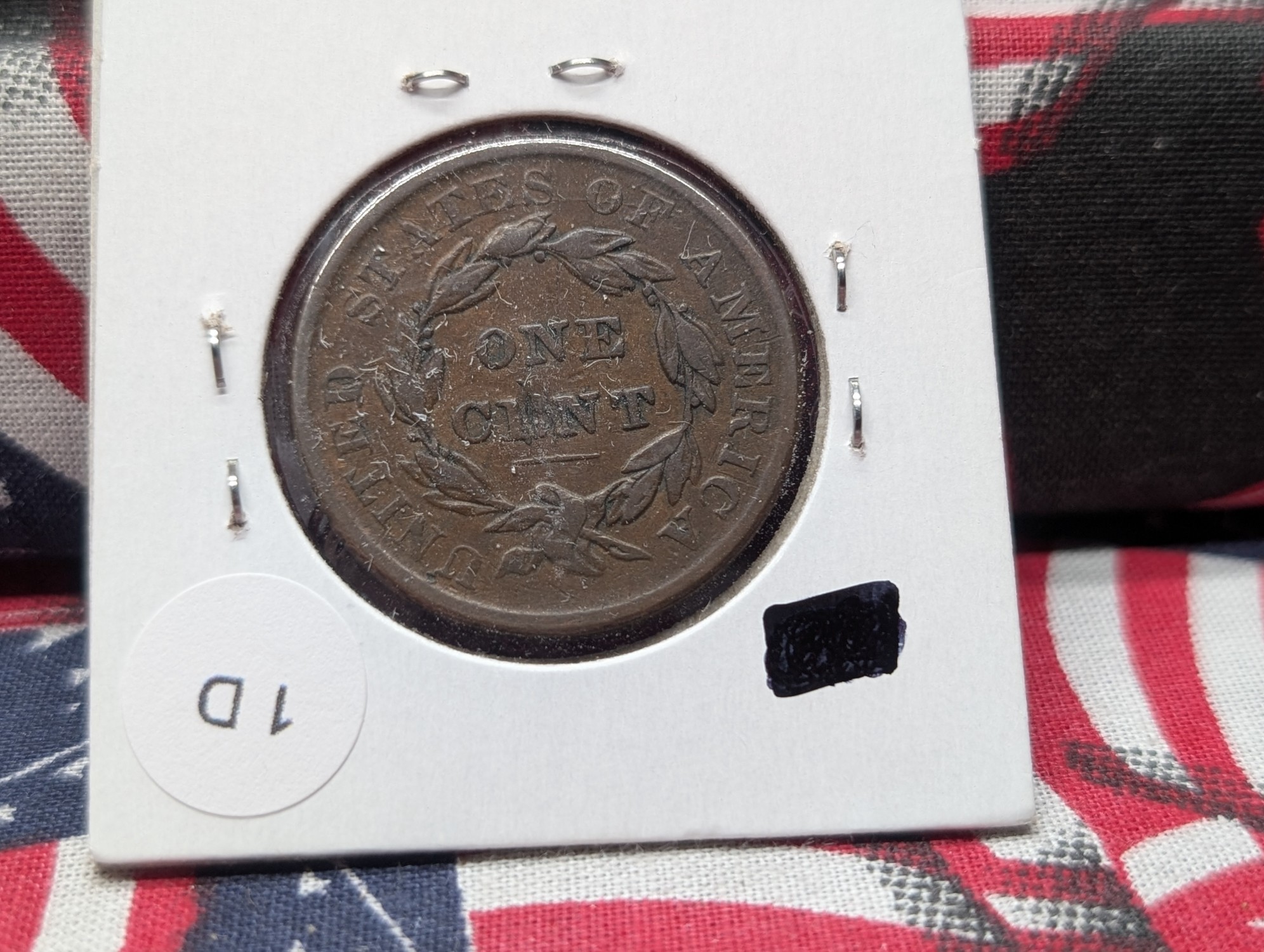 1837 Matron Liberty Head Large Cent - 189 Years Old!
