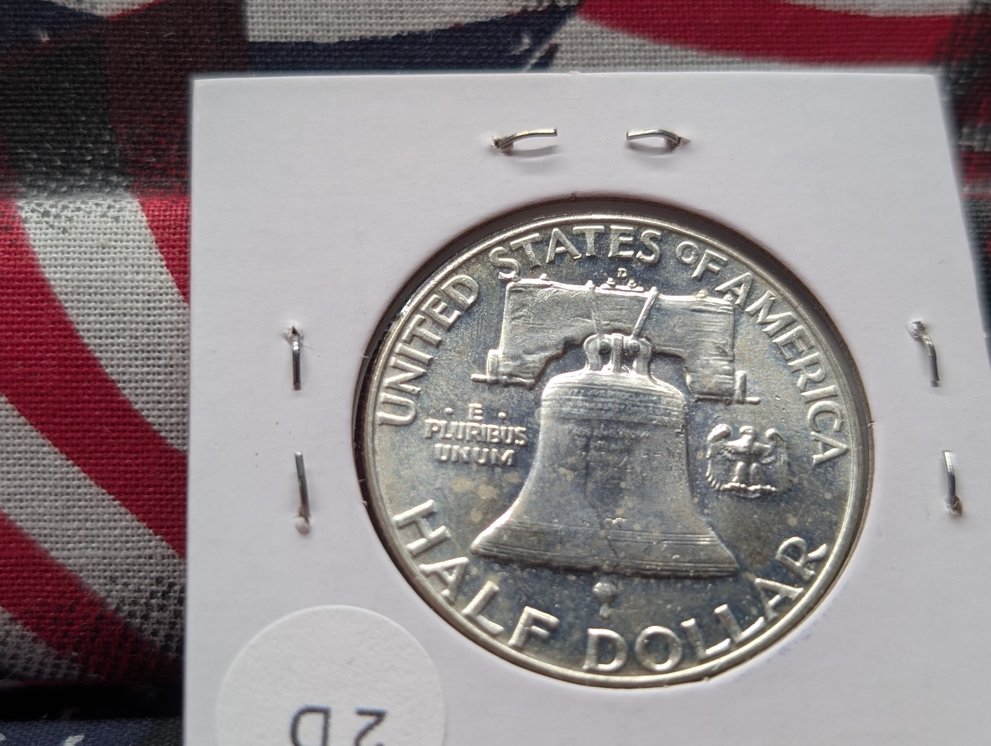 1963-D Franklin 90% Silver Half Dollar