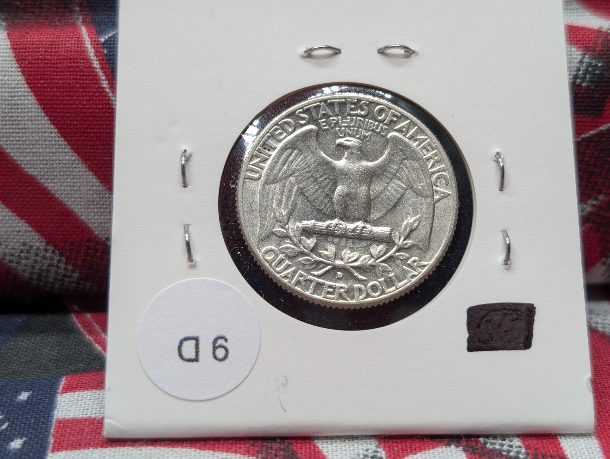 1964-D Washington 90% Silver Quarter