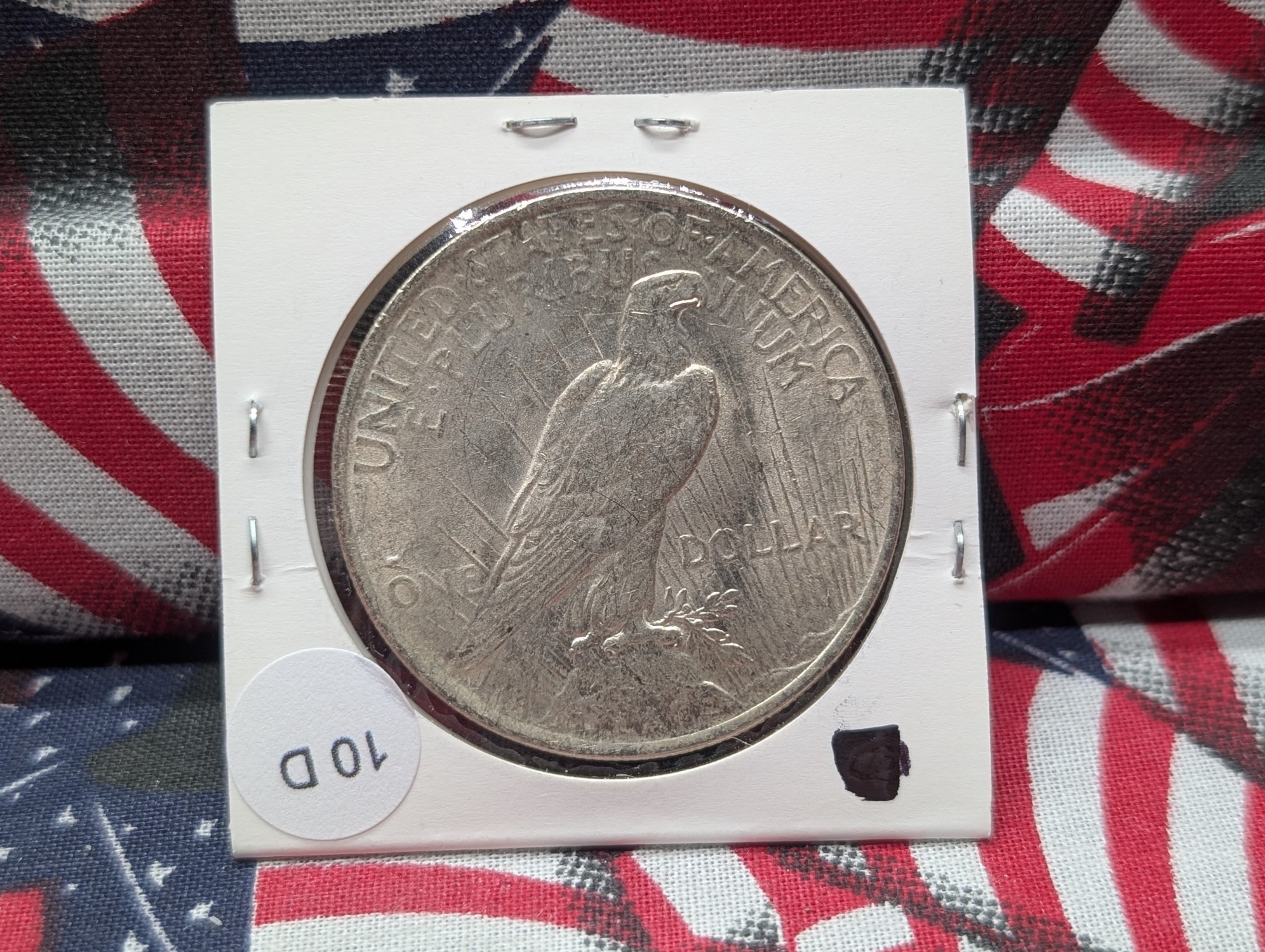 1922 Peace 90% Silver Dollar