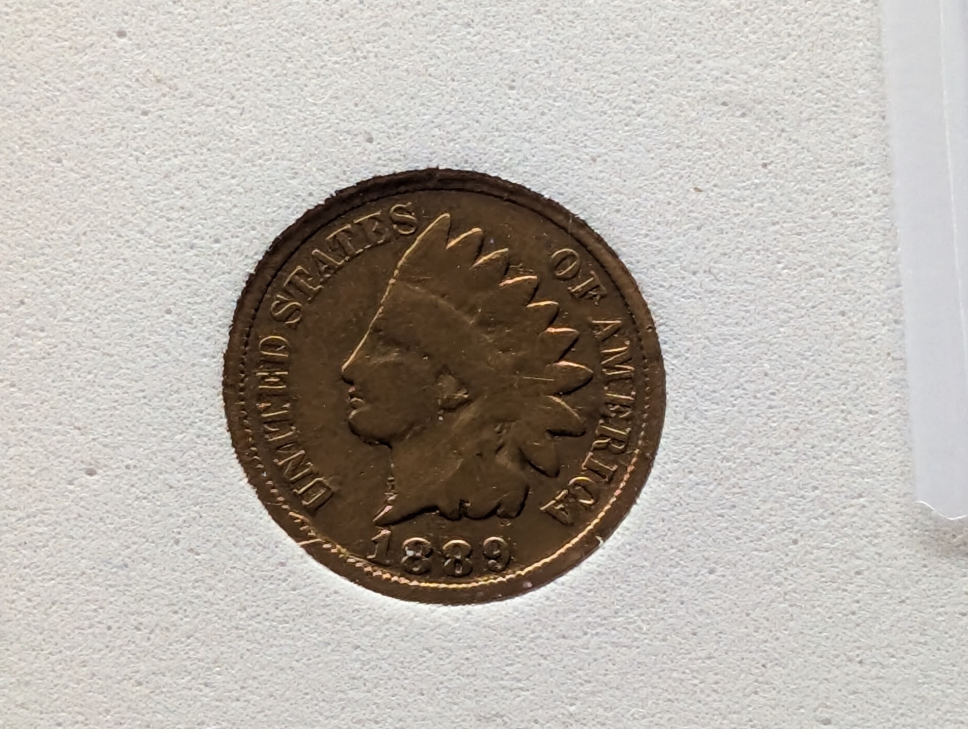 1889 Indian Head Cent