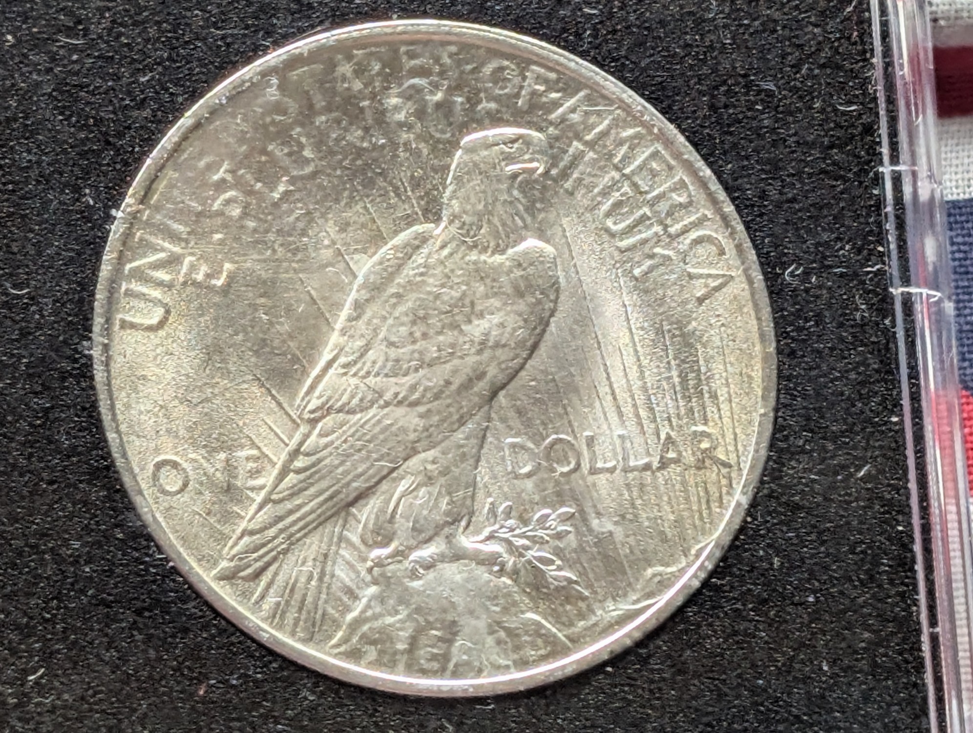 1922 Peace 90% Silver Dollar - MS