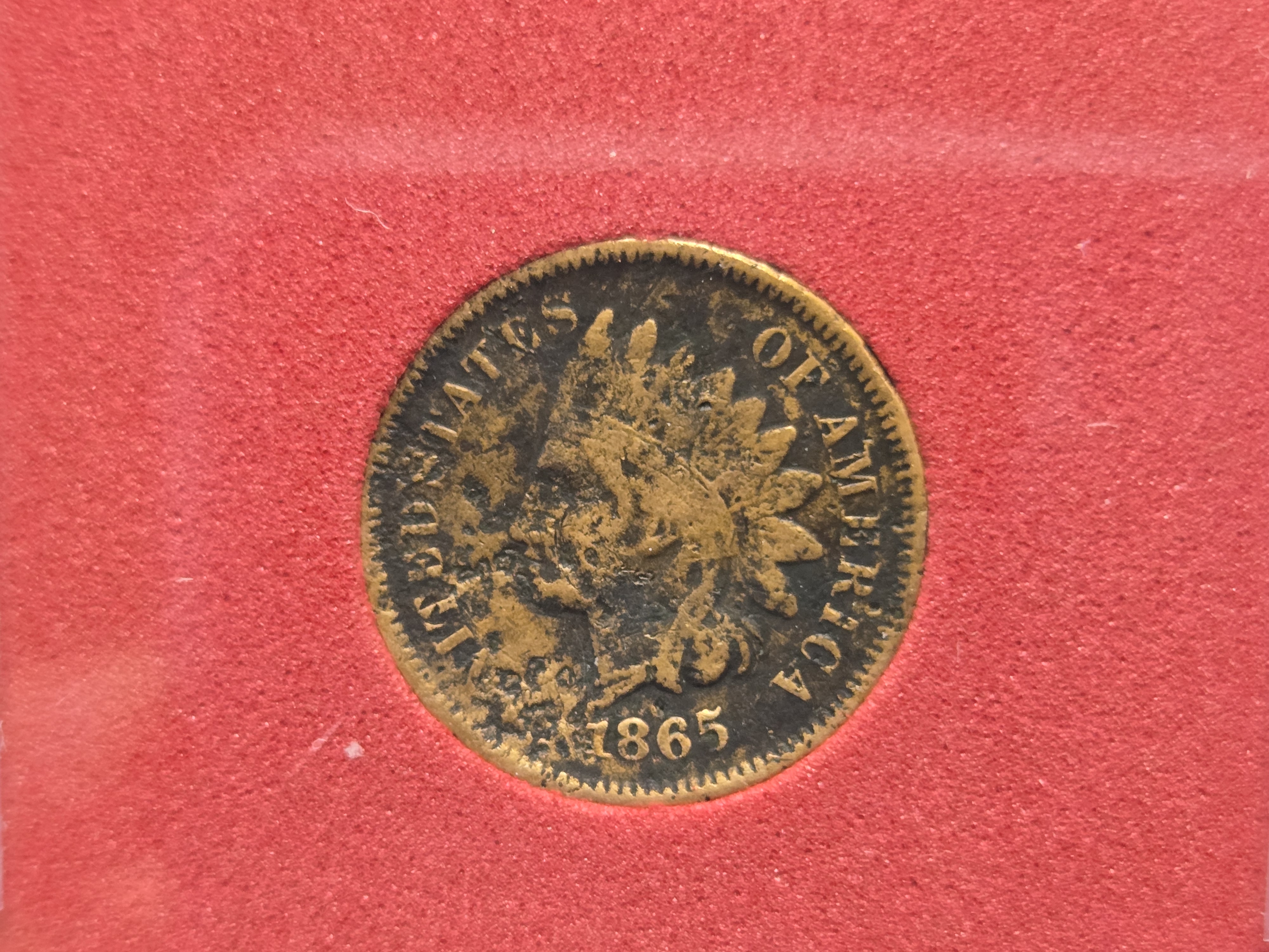 1865 Indian Head Cent