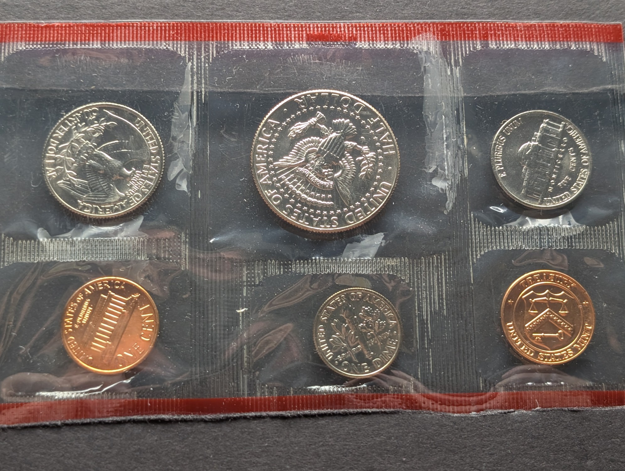 1987-P & D U.S. UNC. Mint Sets in OGP w/ COA