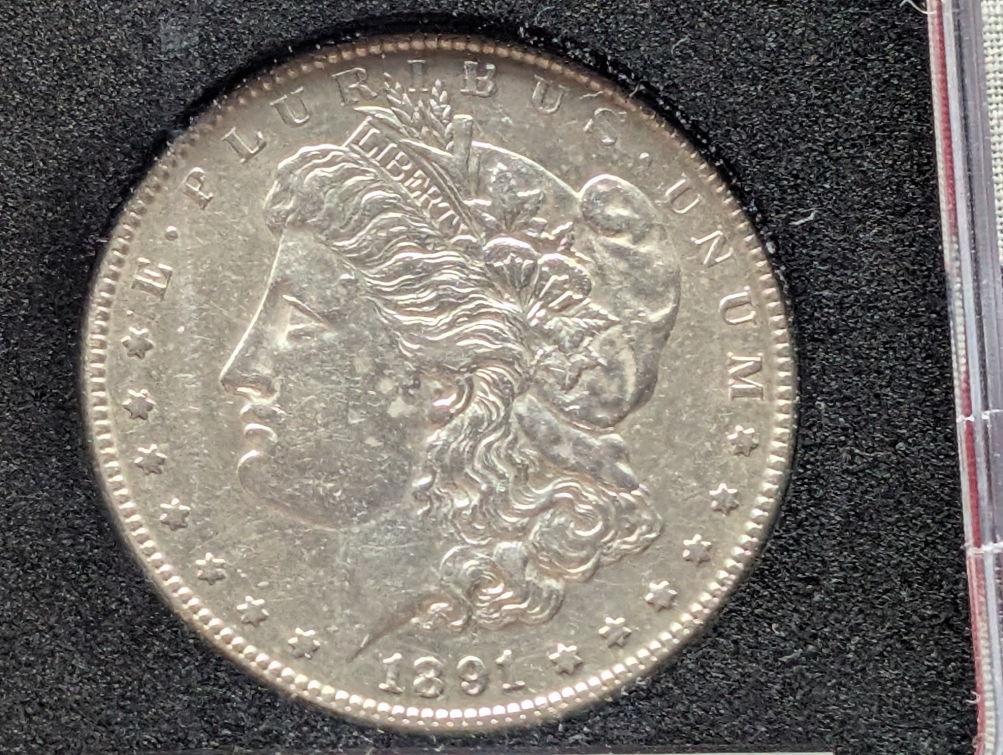 1891-S Morgan 90% Silver Dollar