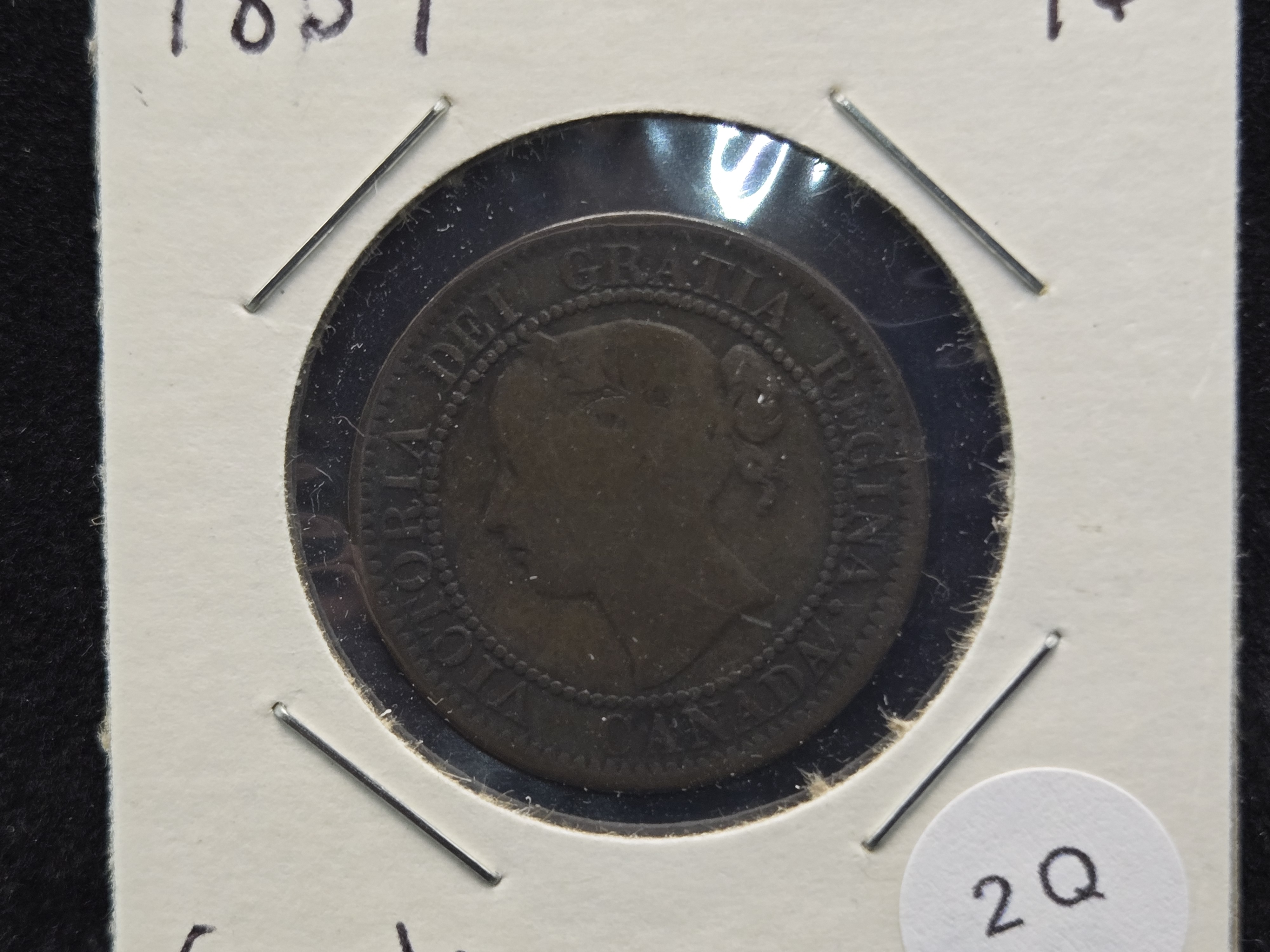 1859 Canada Large Cent