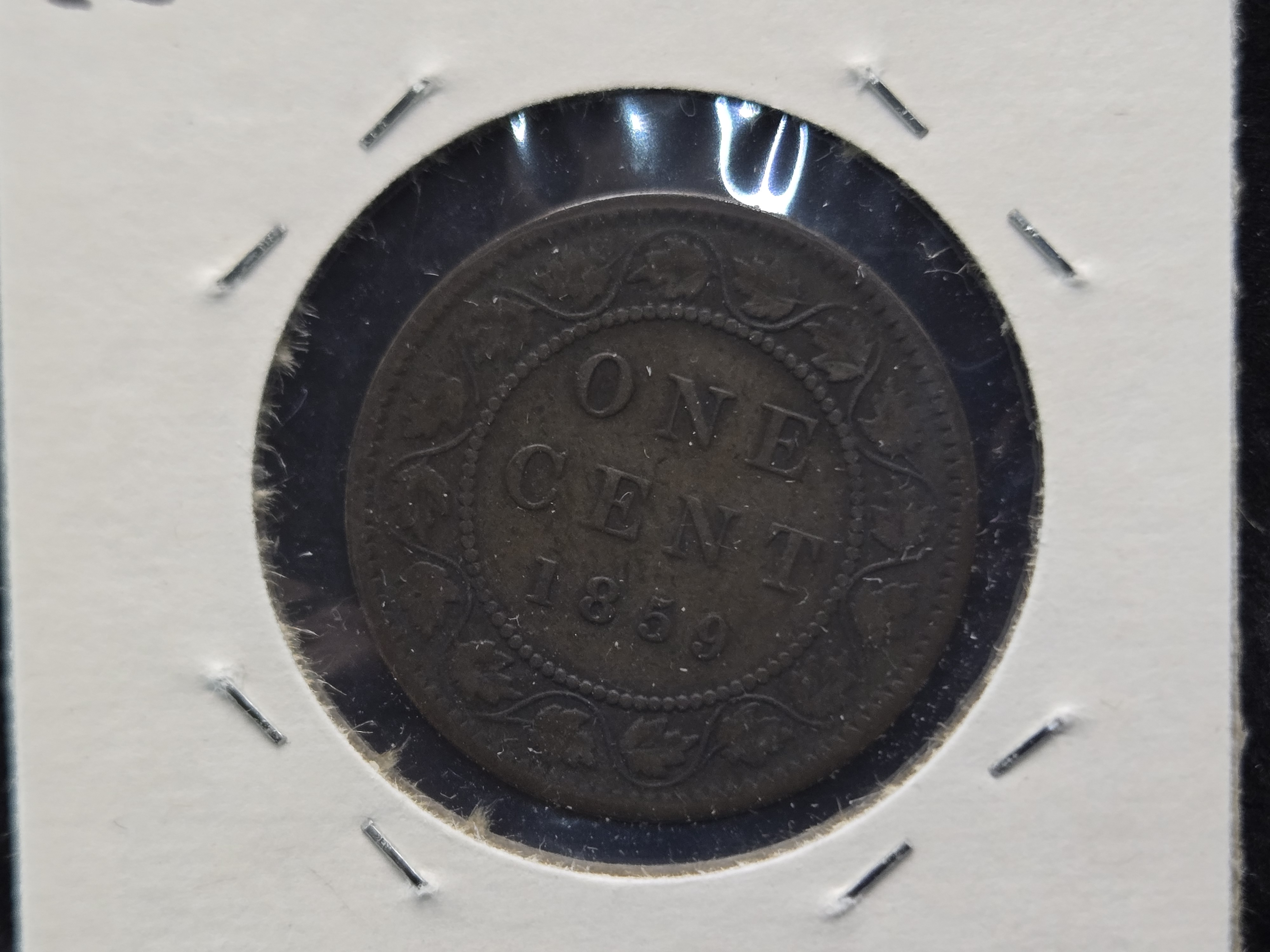 1859 Canada Large Cent