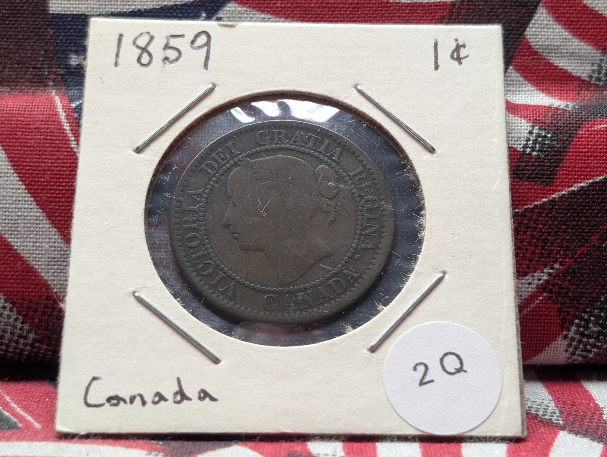 1859 Canada Large Cent