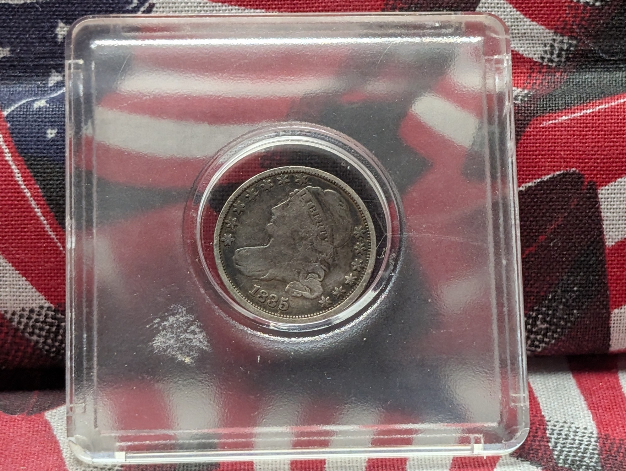 1835 Capped Bust Silver Dime