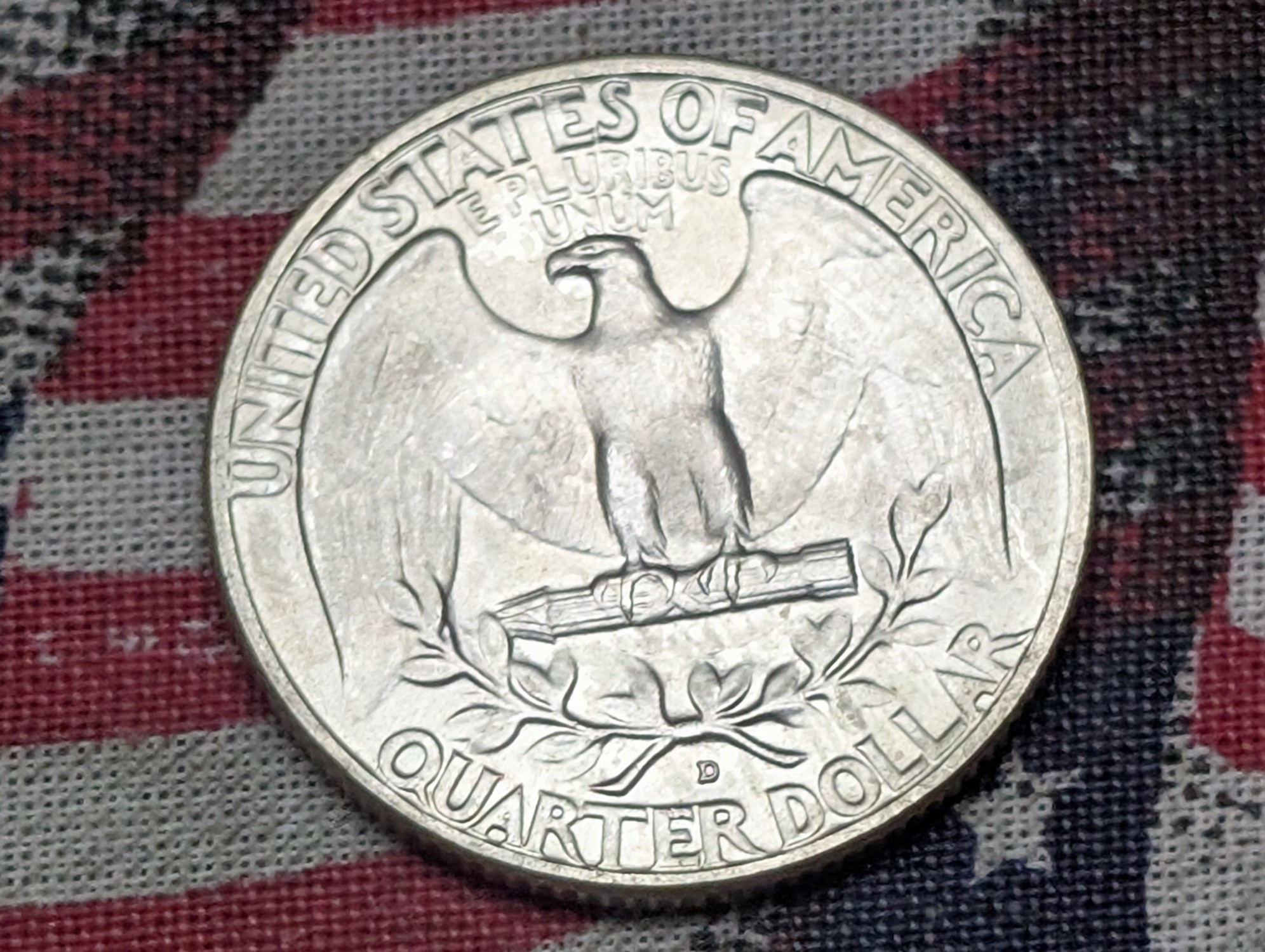 1958-D Washington 90% Silver Quarter