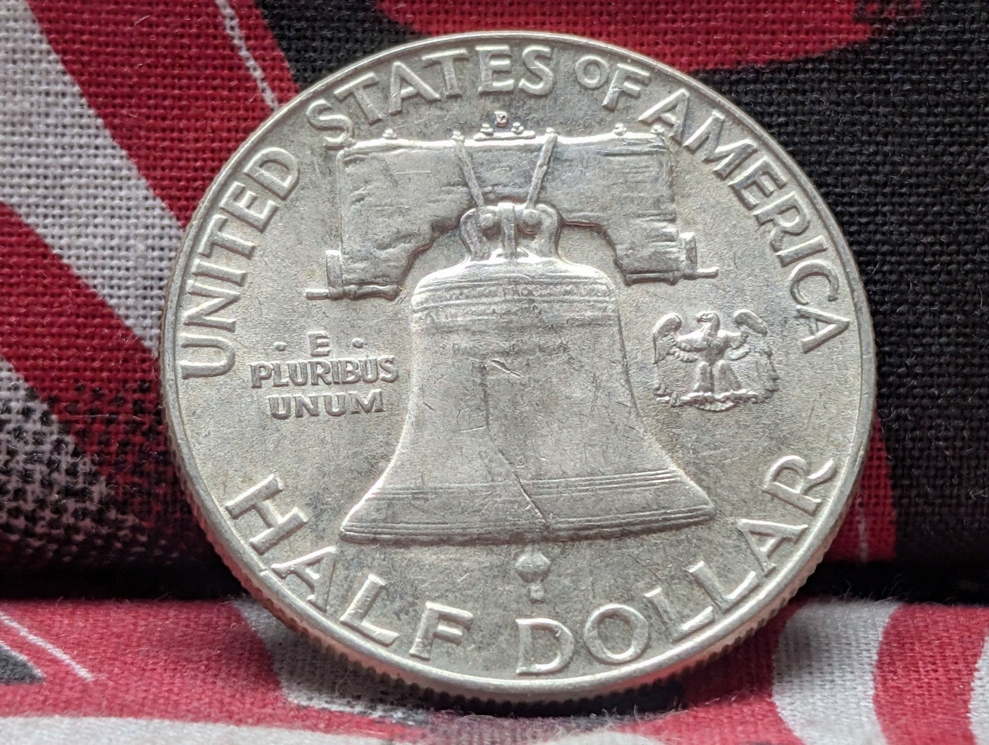 1963-D Franklin 90% Silver Half Dollar
