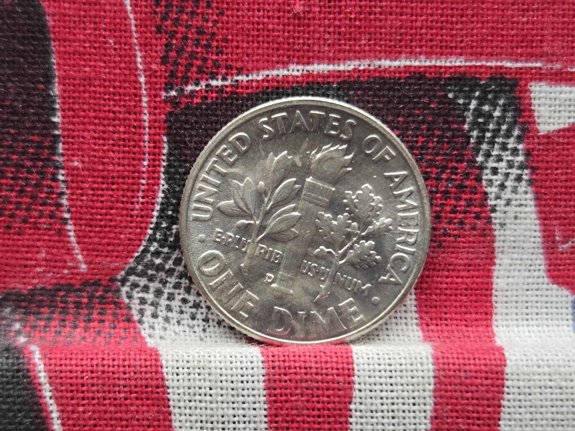 1955-D Roosevelt 90% Silver Dime