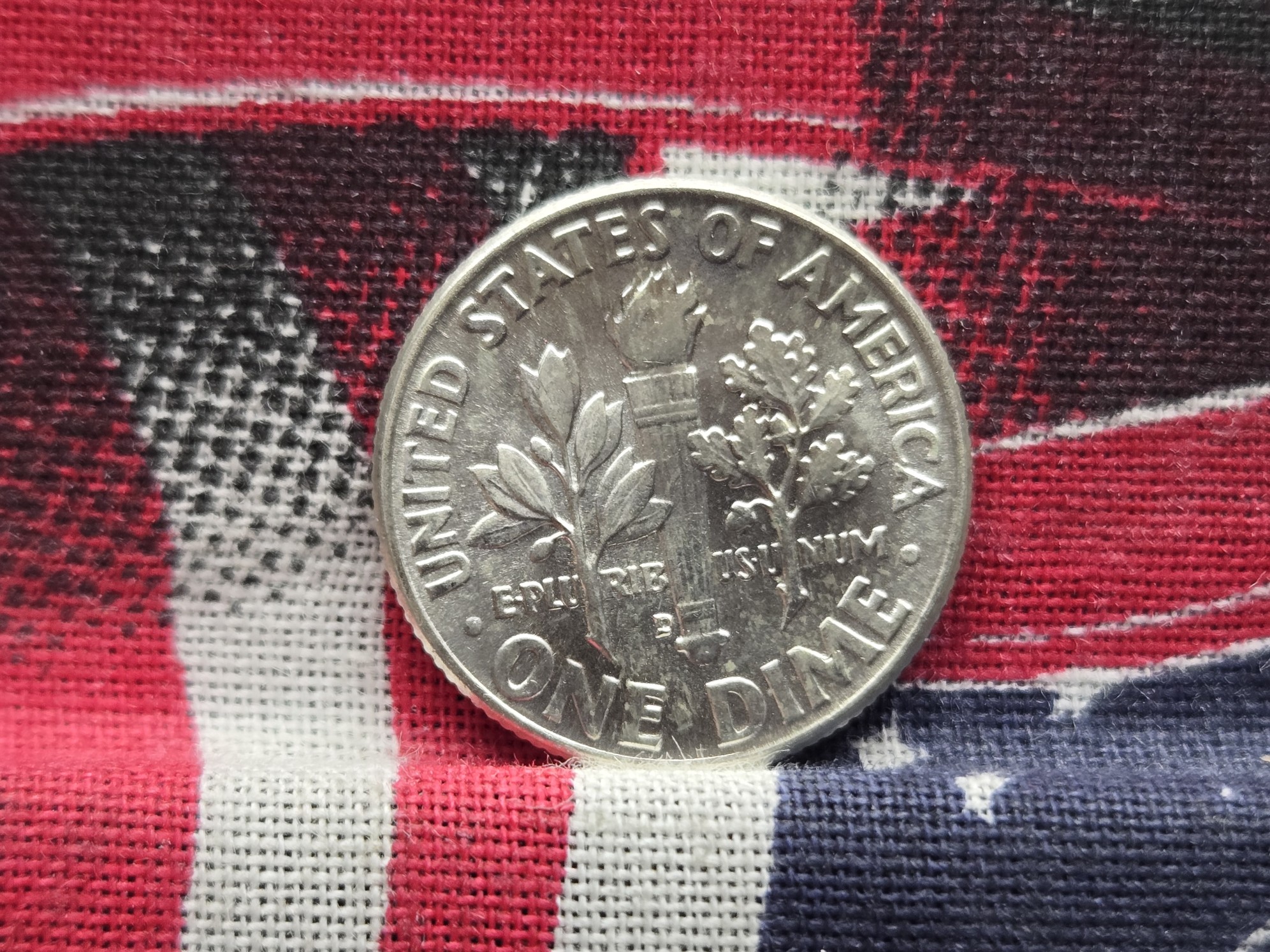 1960-D Roosevelt 90% Silver Dime