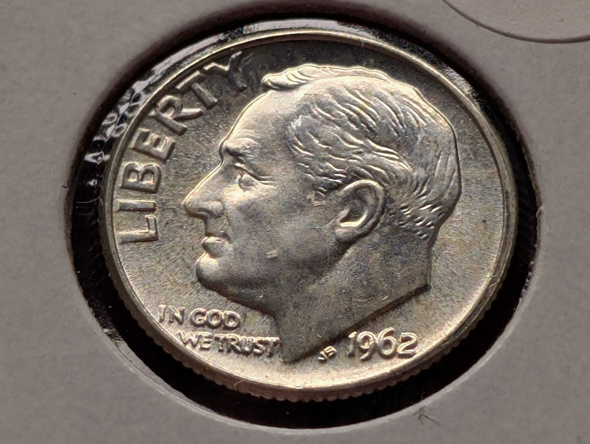 1962-D Roosevelt 90% Silver Dime
