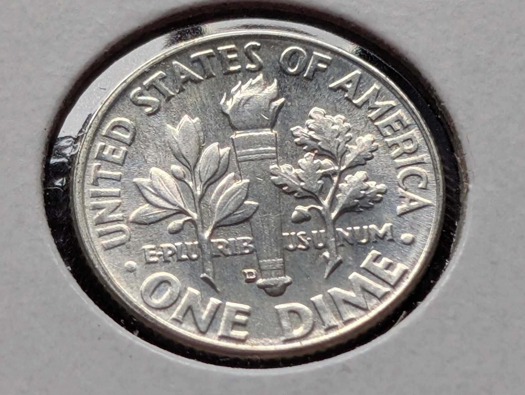 1962-D Roosevelt 90% Silver Dime