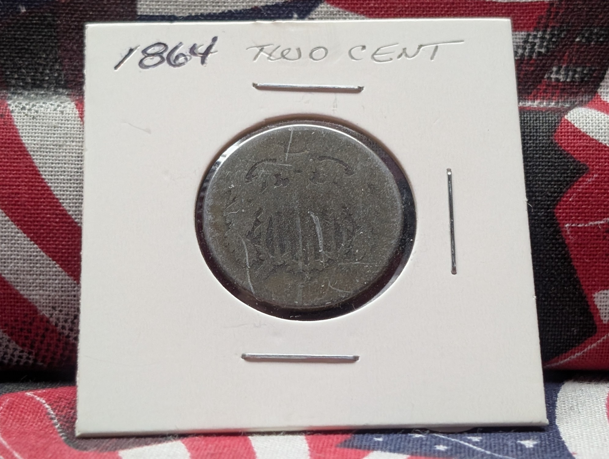 1864 Two Cent Piece