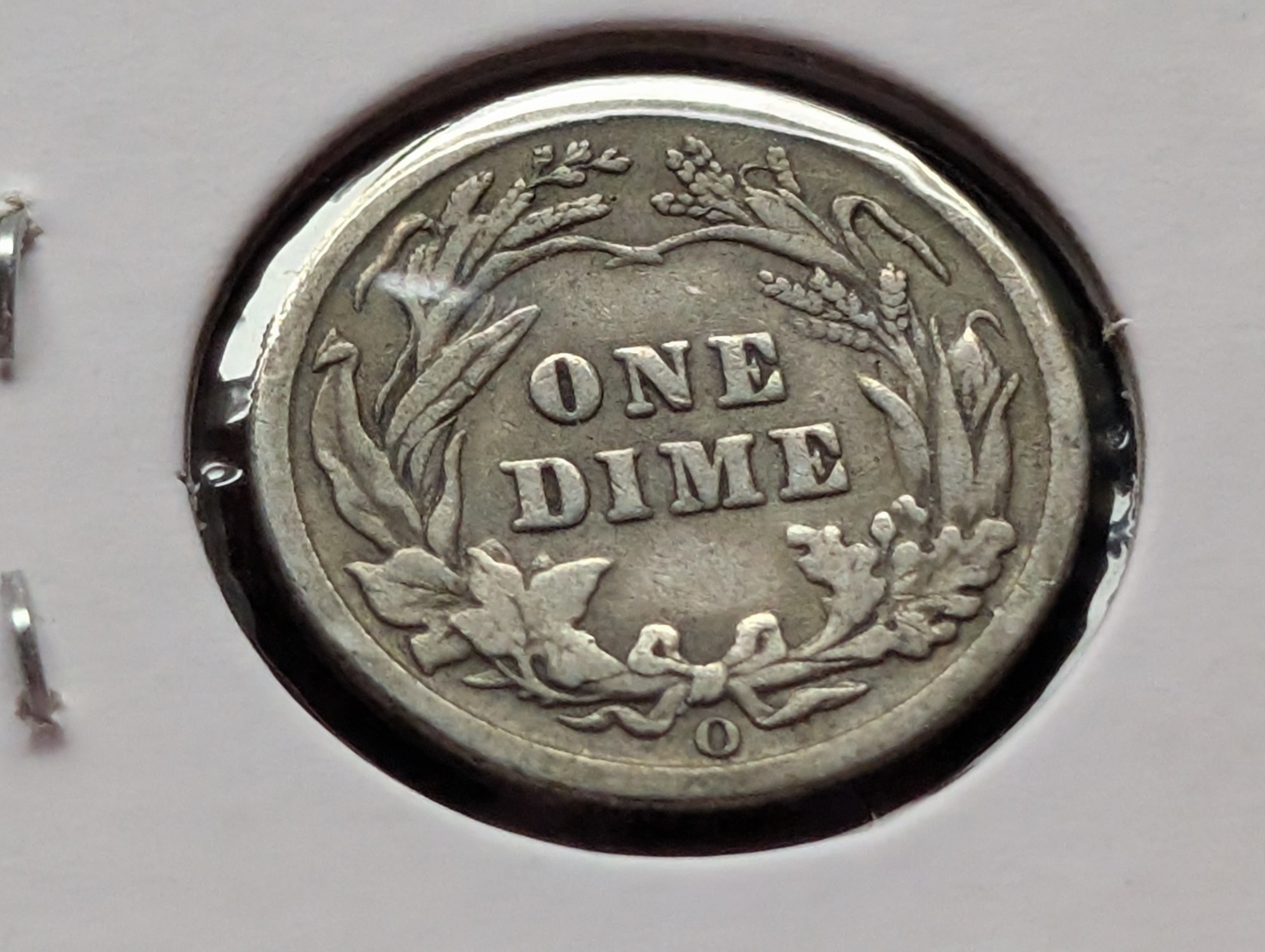 1907-O Barber 90% Silver Dime