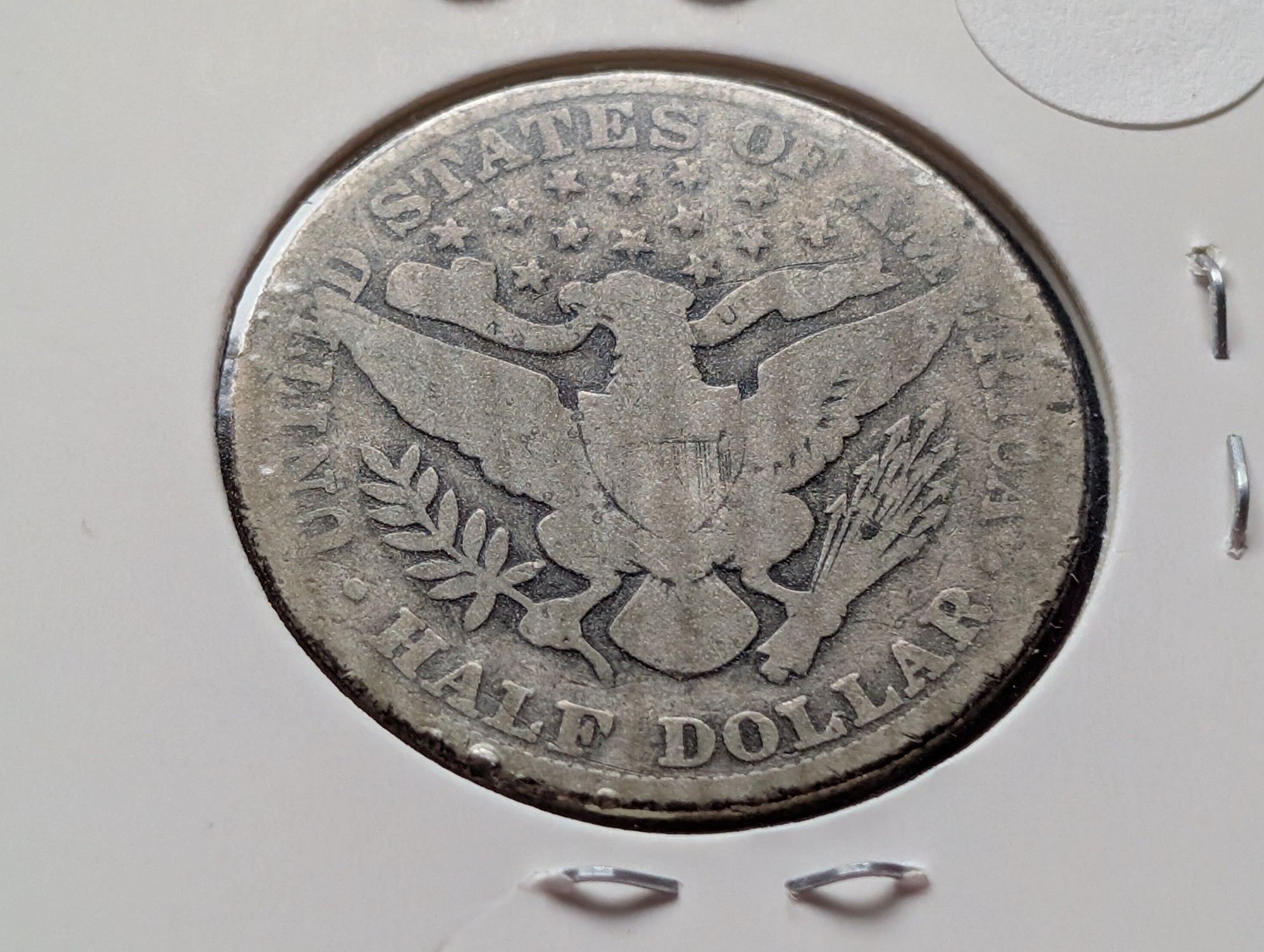 1910 Barber 90% Silver Half Dollar