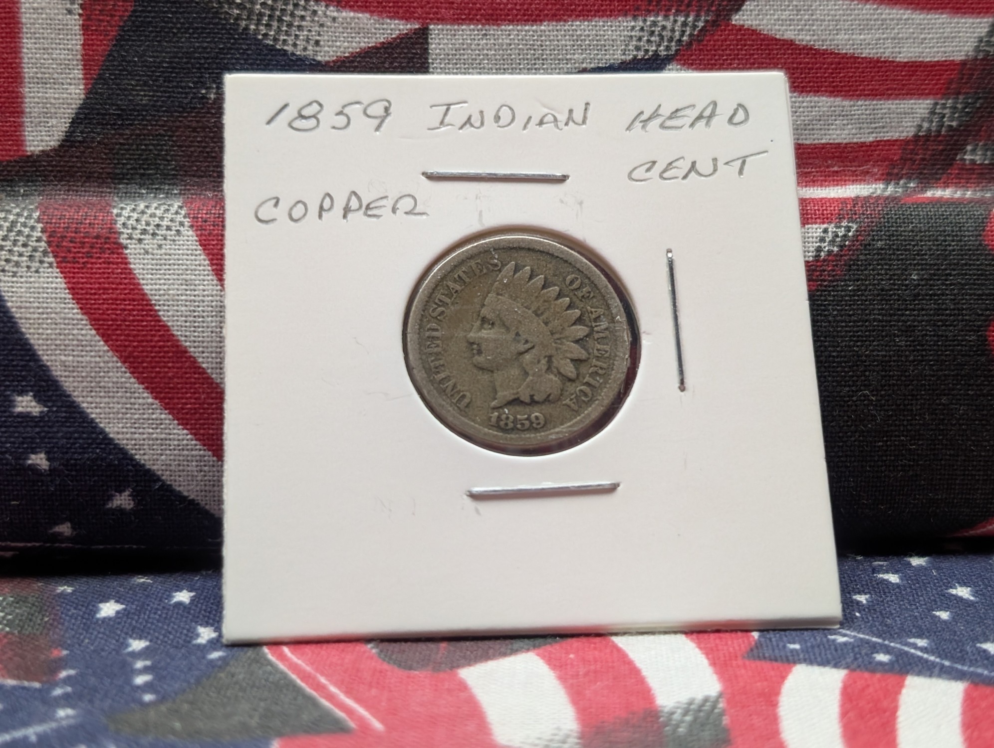 1859 Indian Head Cent - Copper
