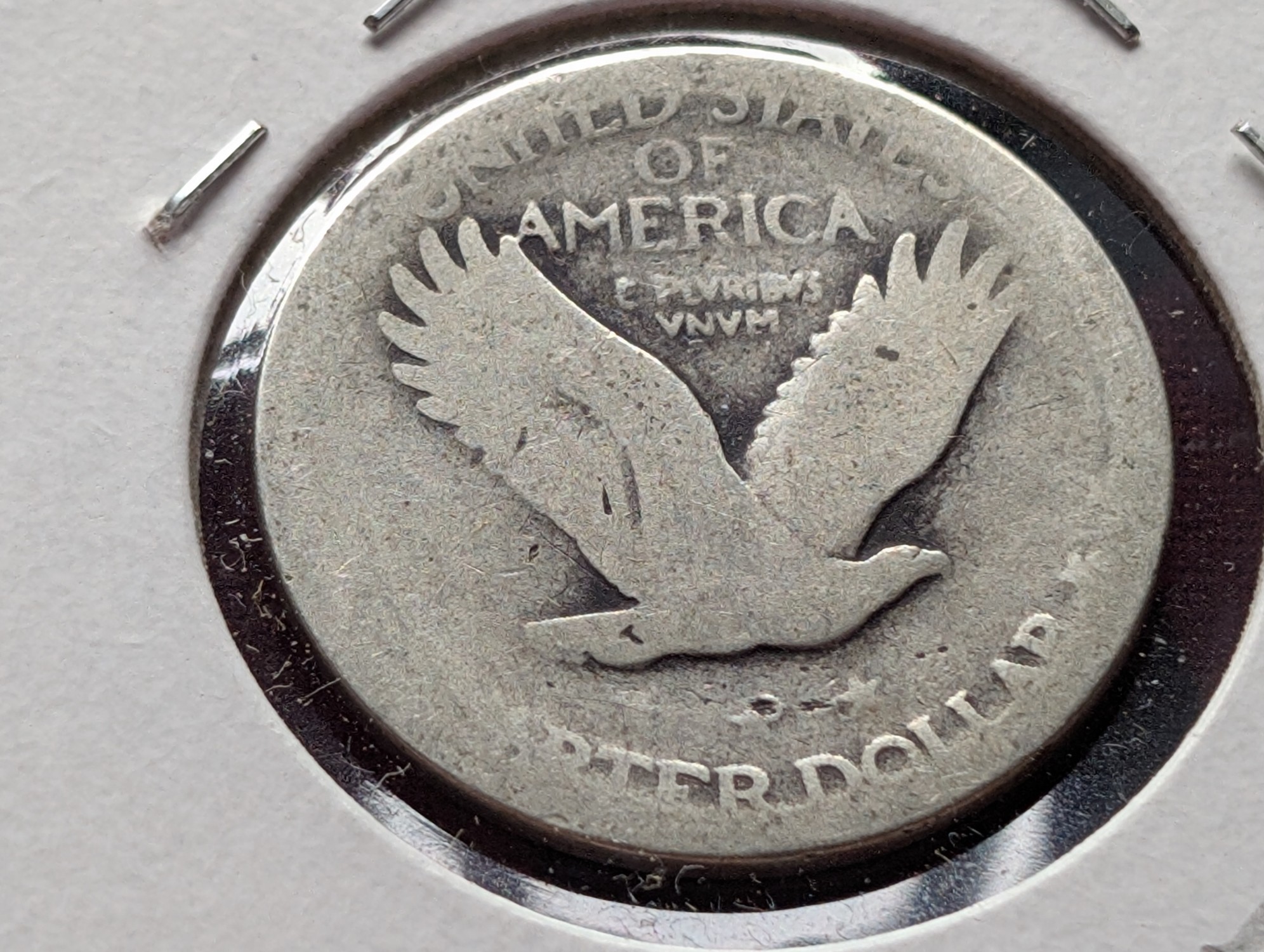 No Date Standing Liberty 90% Silver Quarter