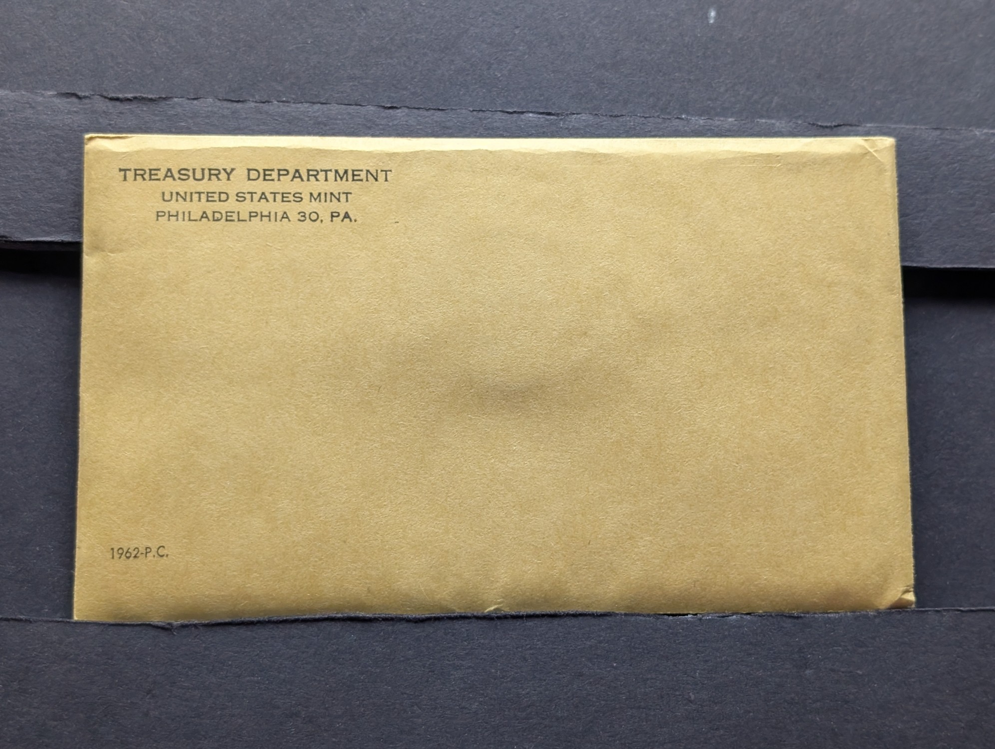 Unopened 1962 U.S. Mint Proof Set - Includes (3) 90% Silver Coins