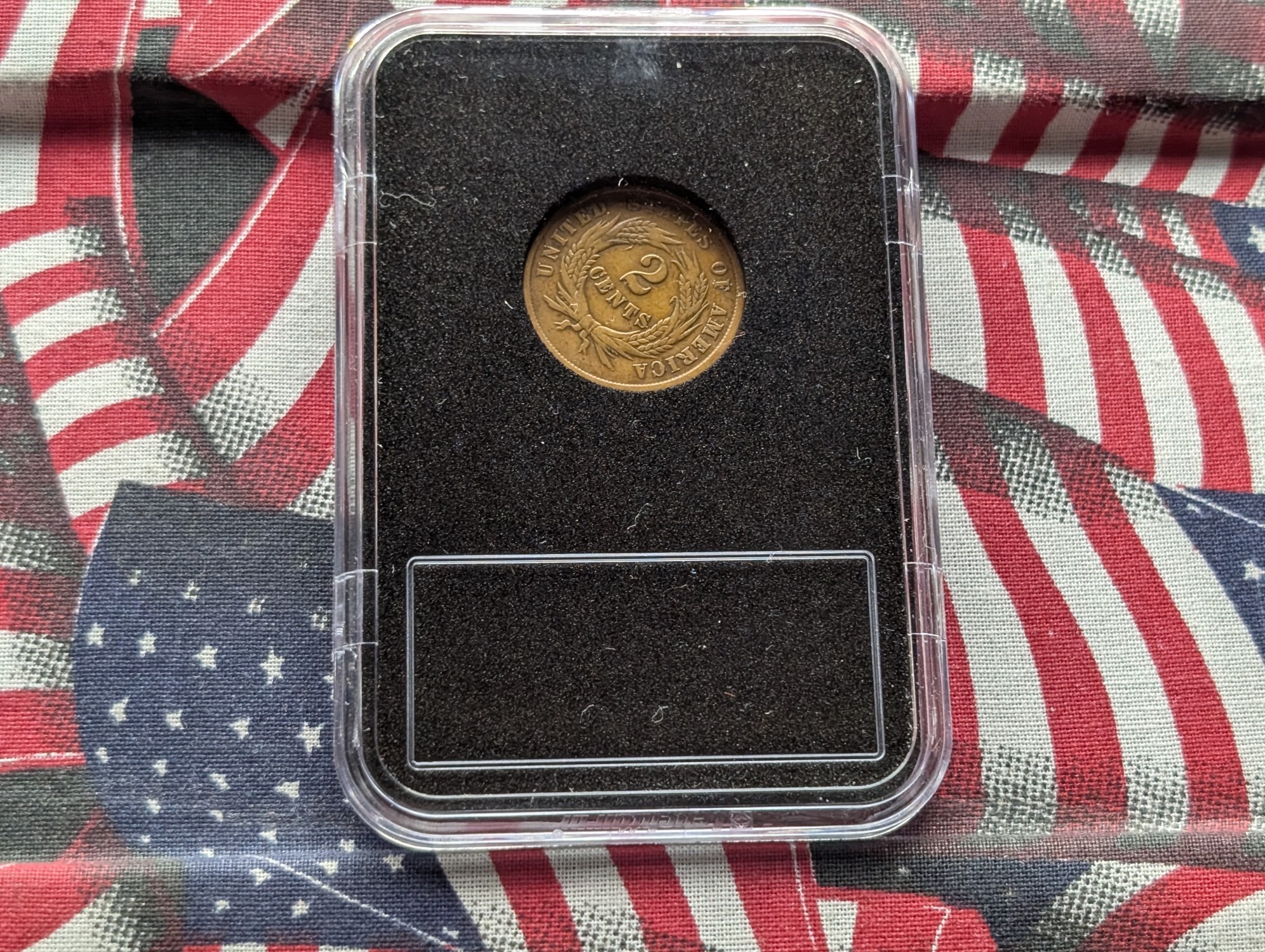 1865 Two Cent Piece