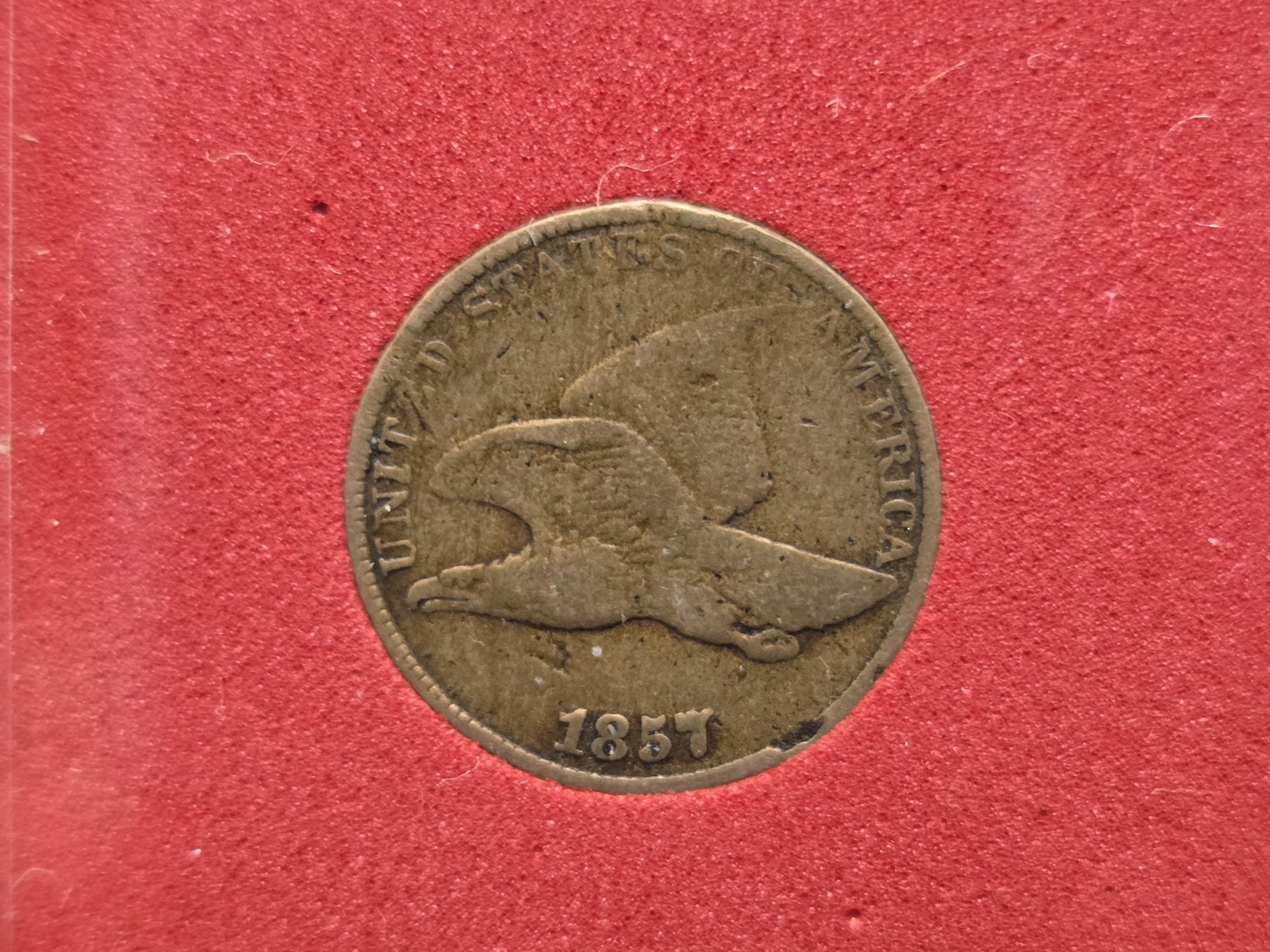 1857 Flying Eagle Cent
