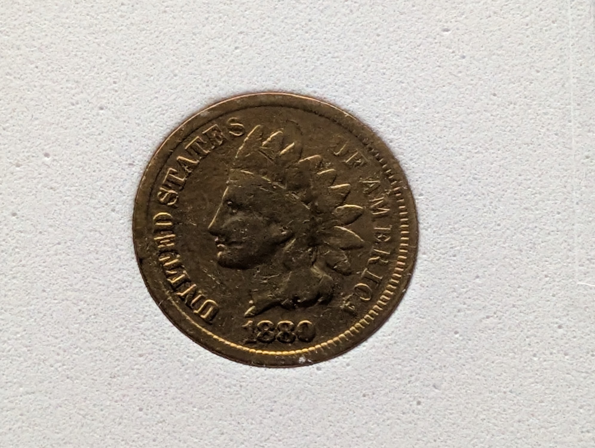 1880 Indian Head Cent