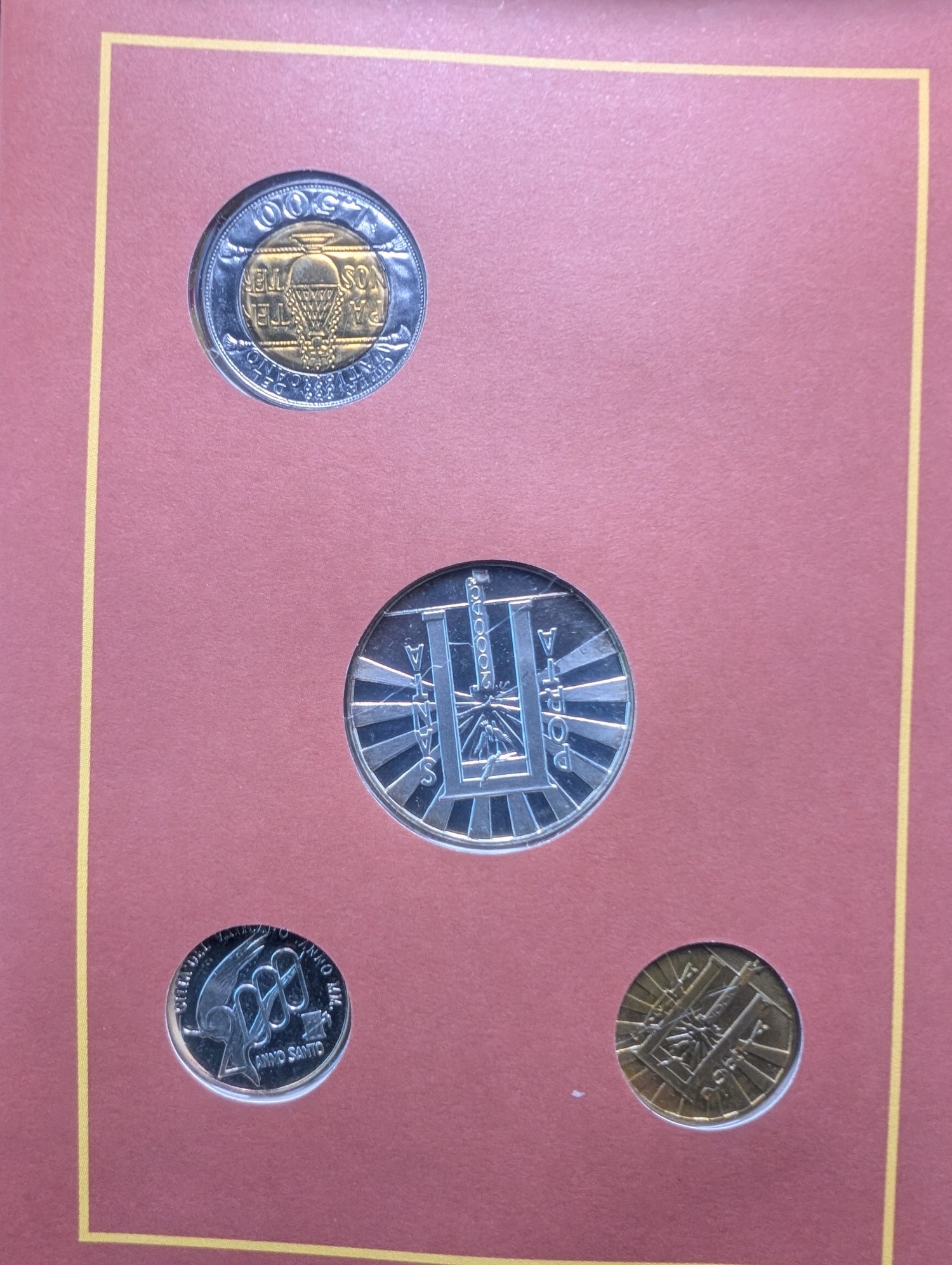 2000 Vatican Mint Coin Set